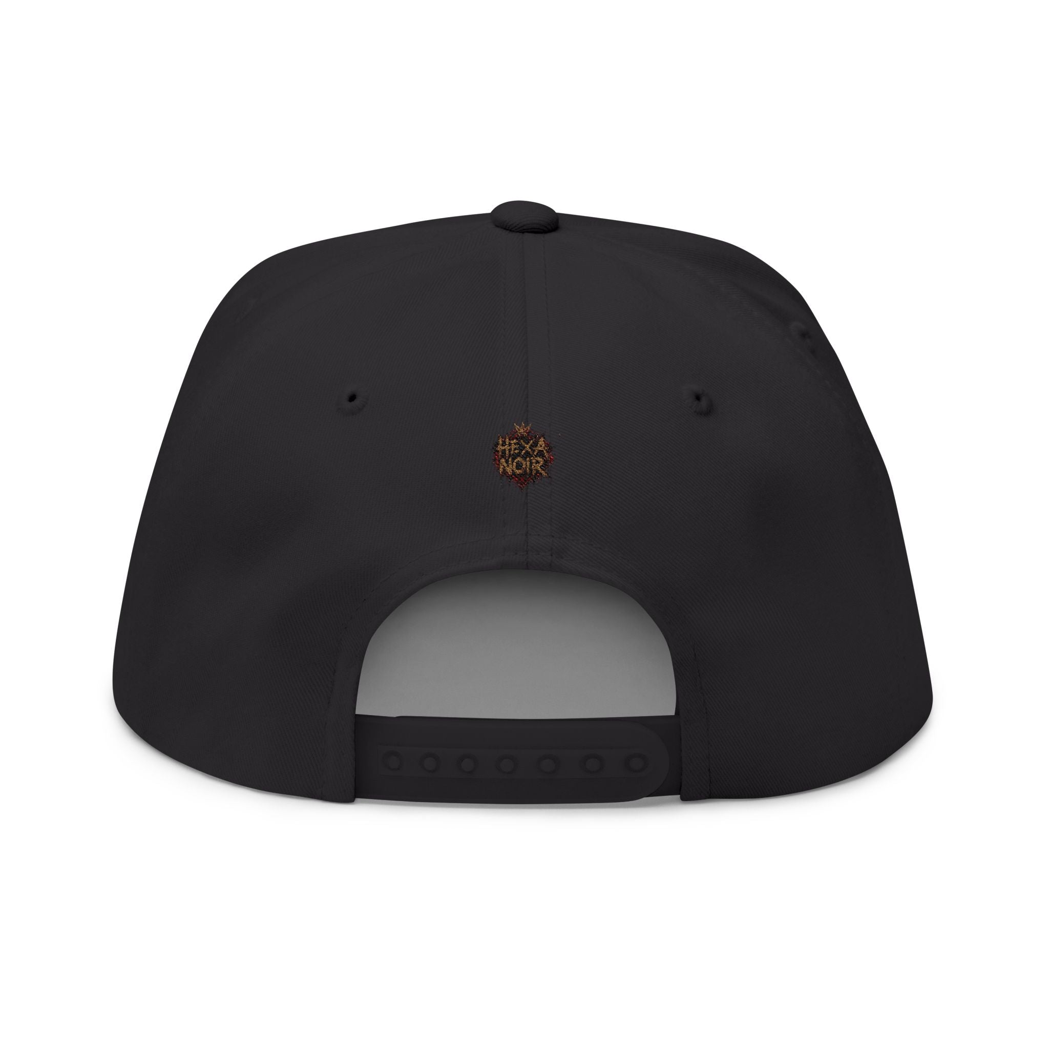 Choke Me (Respectfully) Embroidered Flat Bill Cap — Bold Novelty Snapback Hat