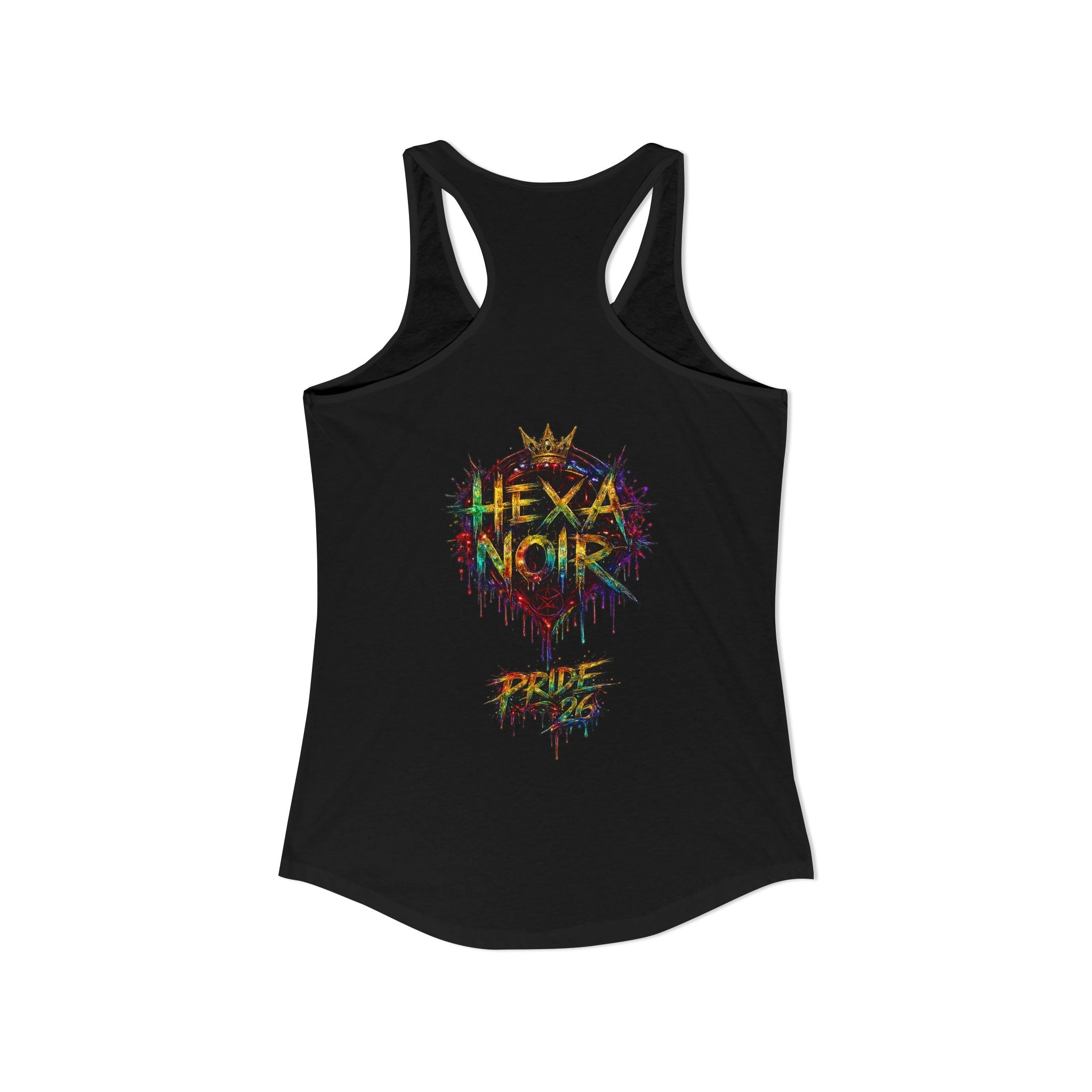 Kiss More Studs Racerback Tank  | Hexa Noir Pride '26