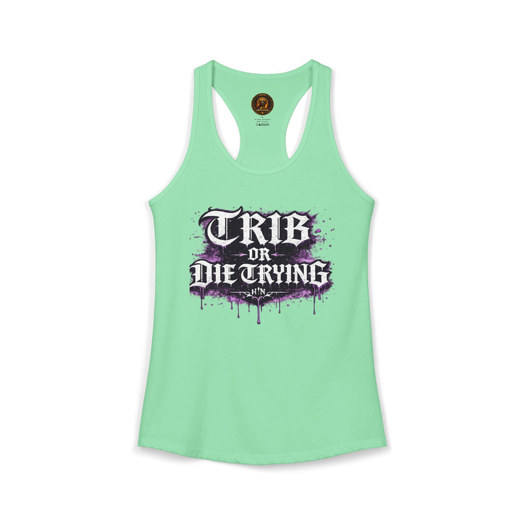 TRIB OR DIE TRYING | Queer Goth Pride Tank