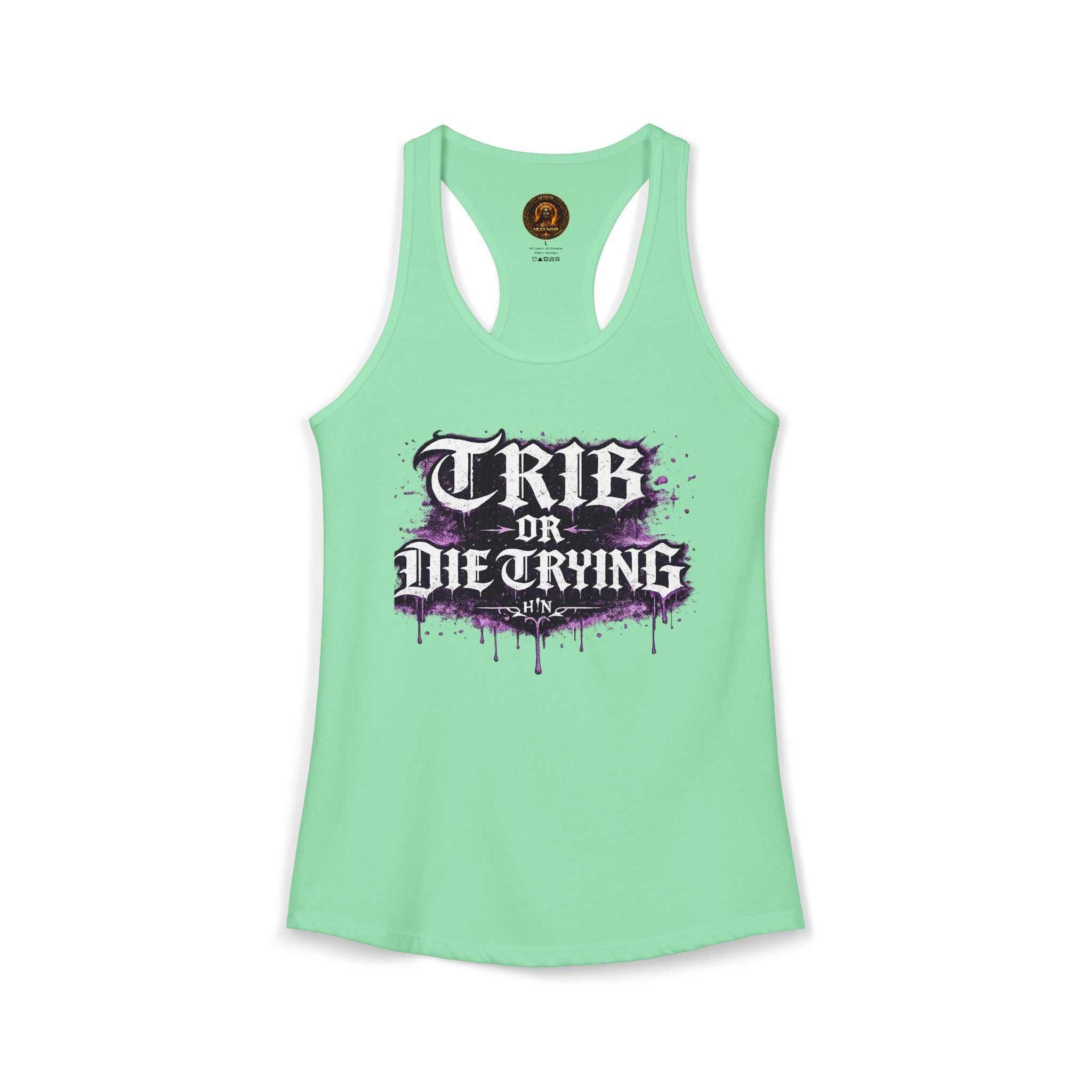 TRIB OR DIE TRYING | Queer Goth Pride Tank