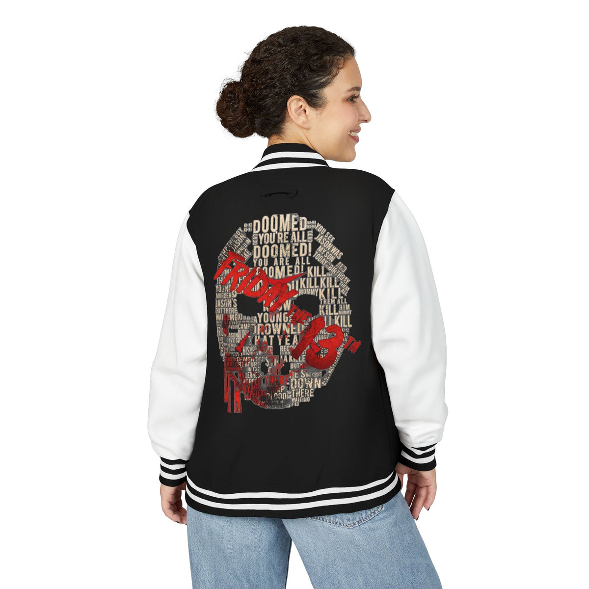 Friday the 13th Horror Movie Fans-Letterman Jacket
