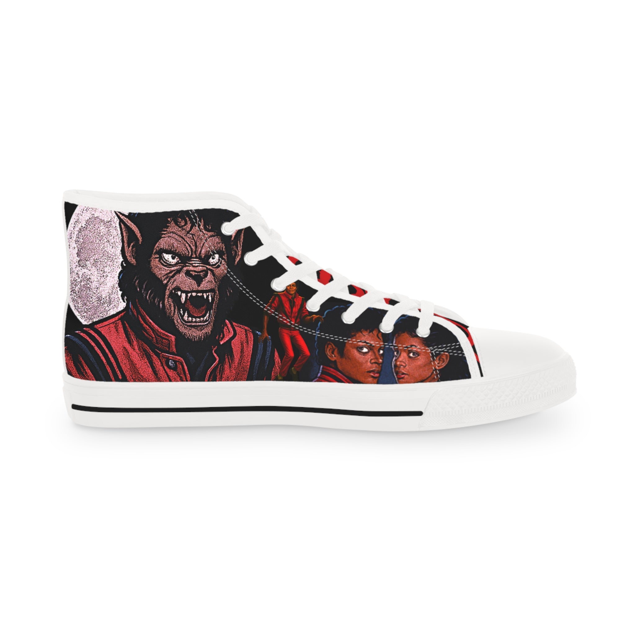 Thriller Inspired High Top Sneakers