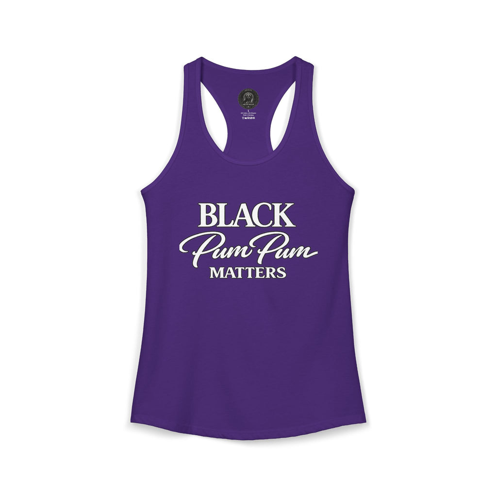 House of H/N Tank  BLACK PUM PUM MATTERS