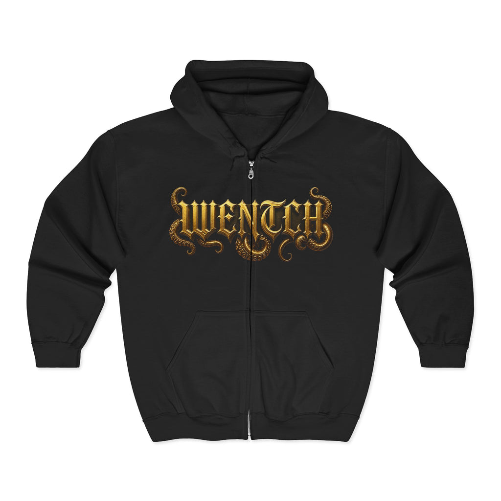 Wentch Gothic Gold Script with Hexa Noir Logo