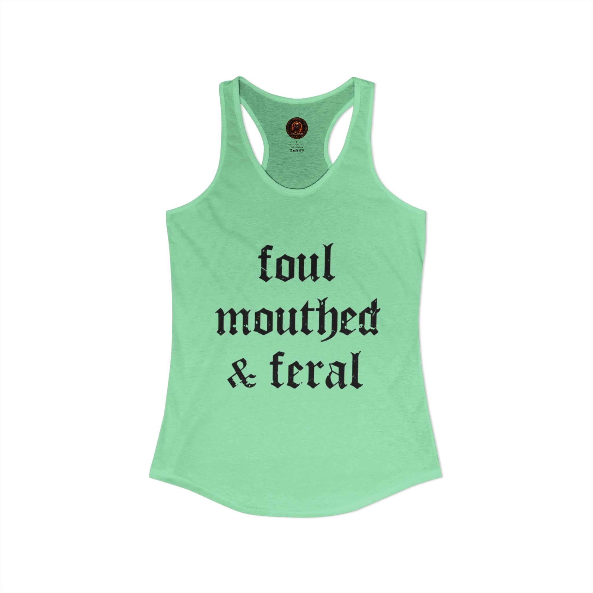 Noir Racerback Tank