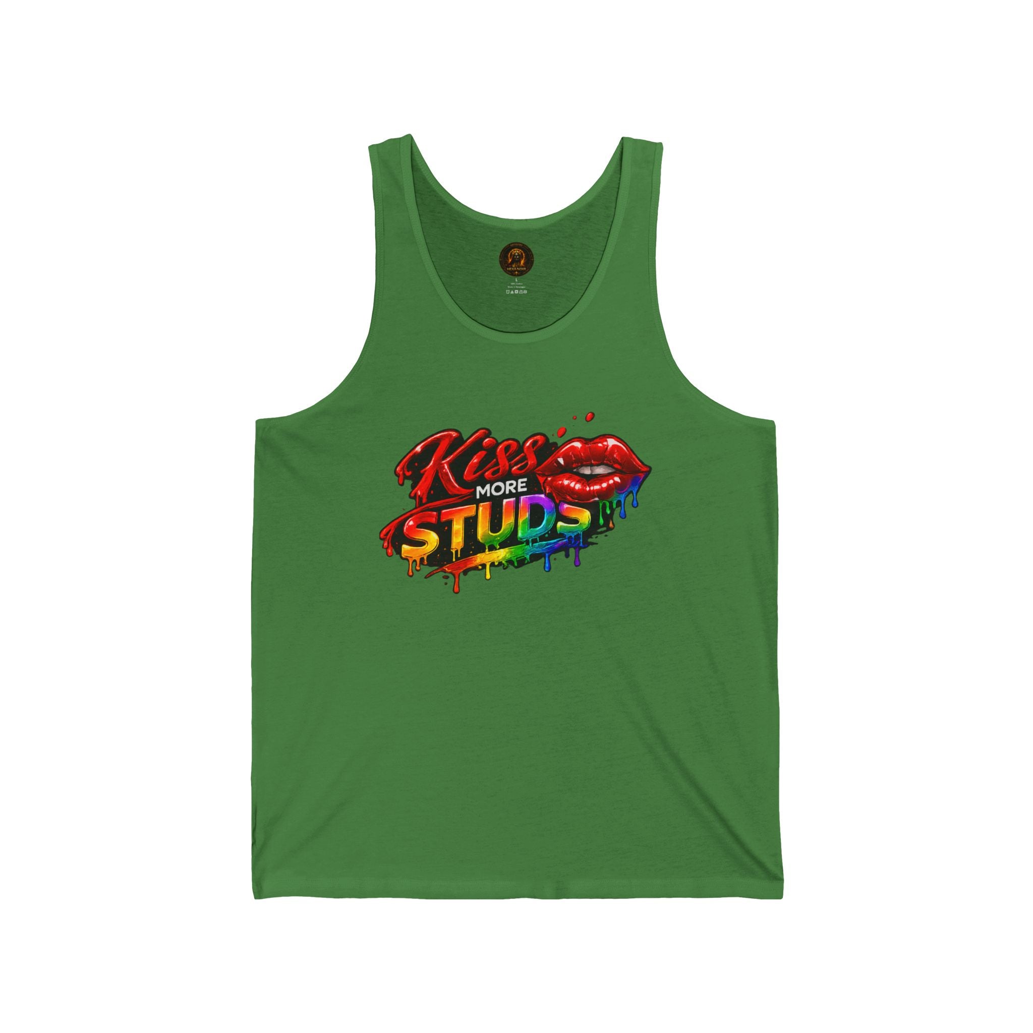 Kiss More Studs tank | Hexa Noir Pride '26