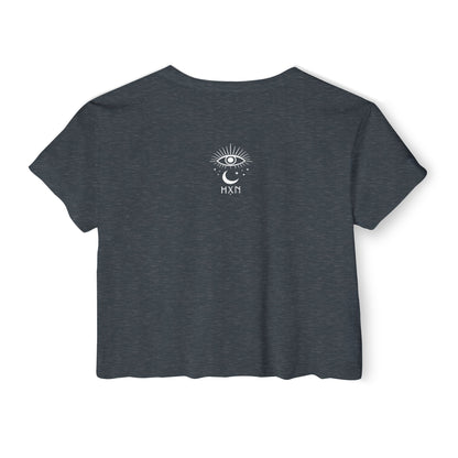 Corporate Dropout Crop Top — Gothic Festival Women's Crop Tee