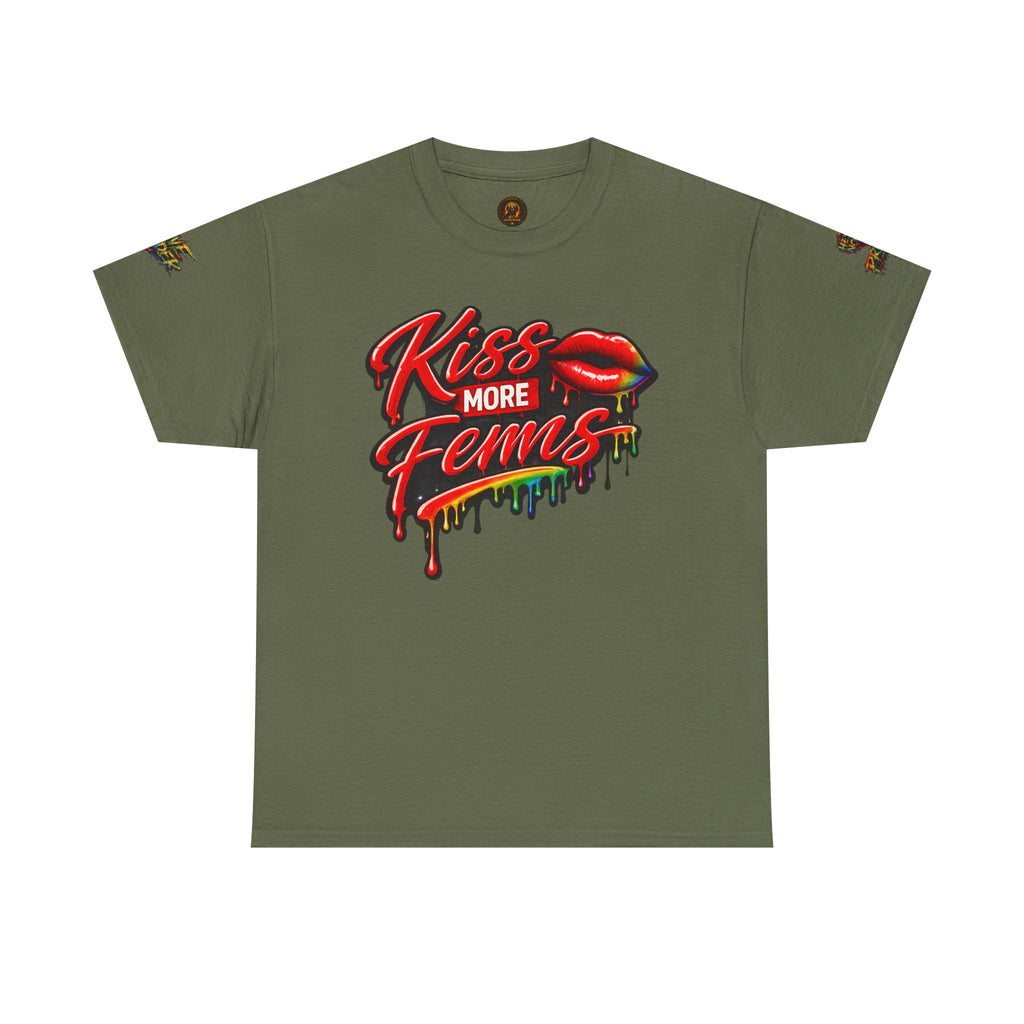 Kiss More Fems Pride Tee | Hexa Noir Pride '26 Collection