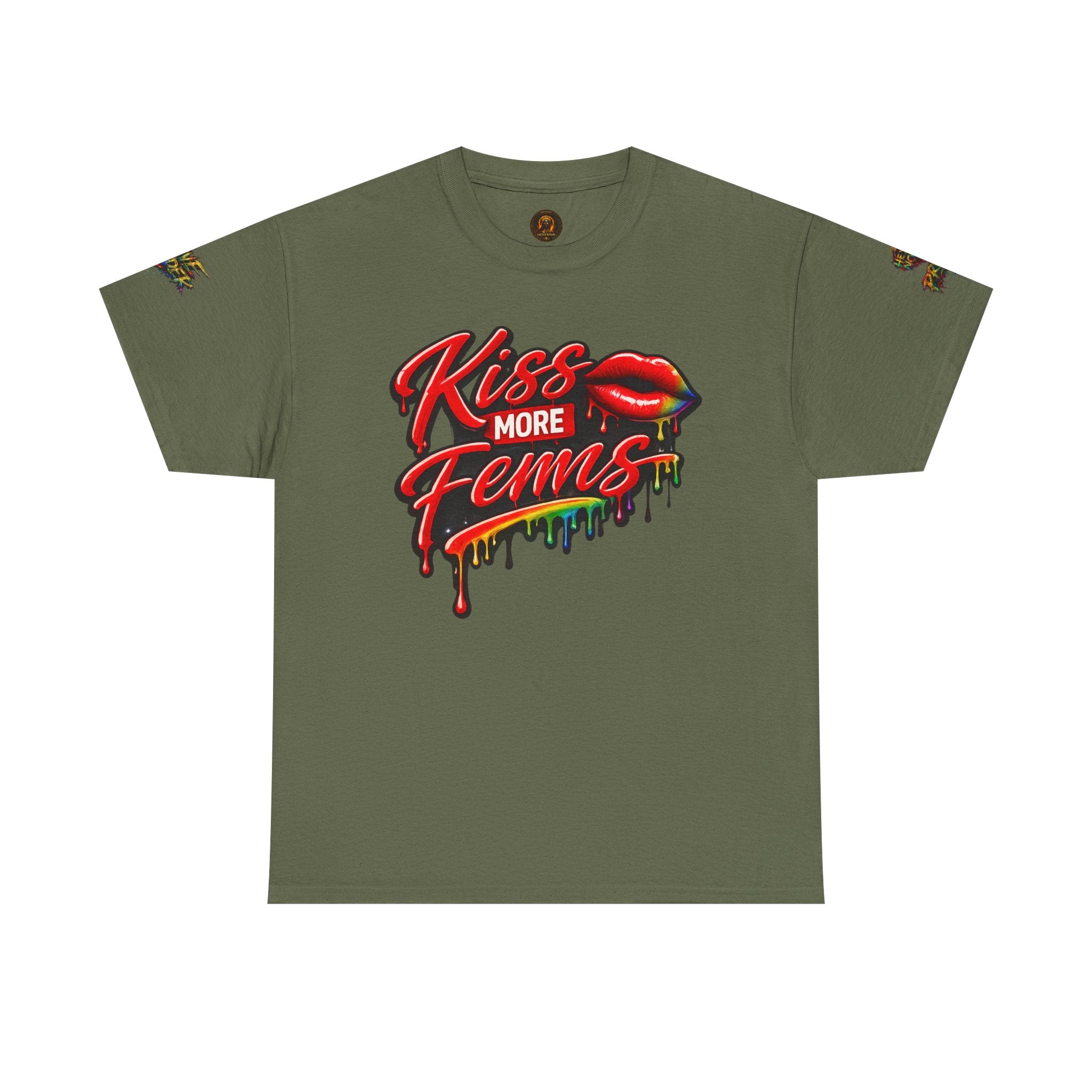 Kiss More Fems Pride Tee | Hexa Noir Pride '26 Collection