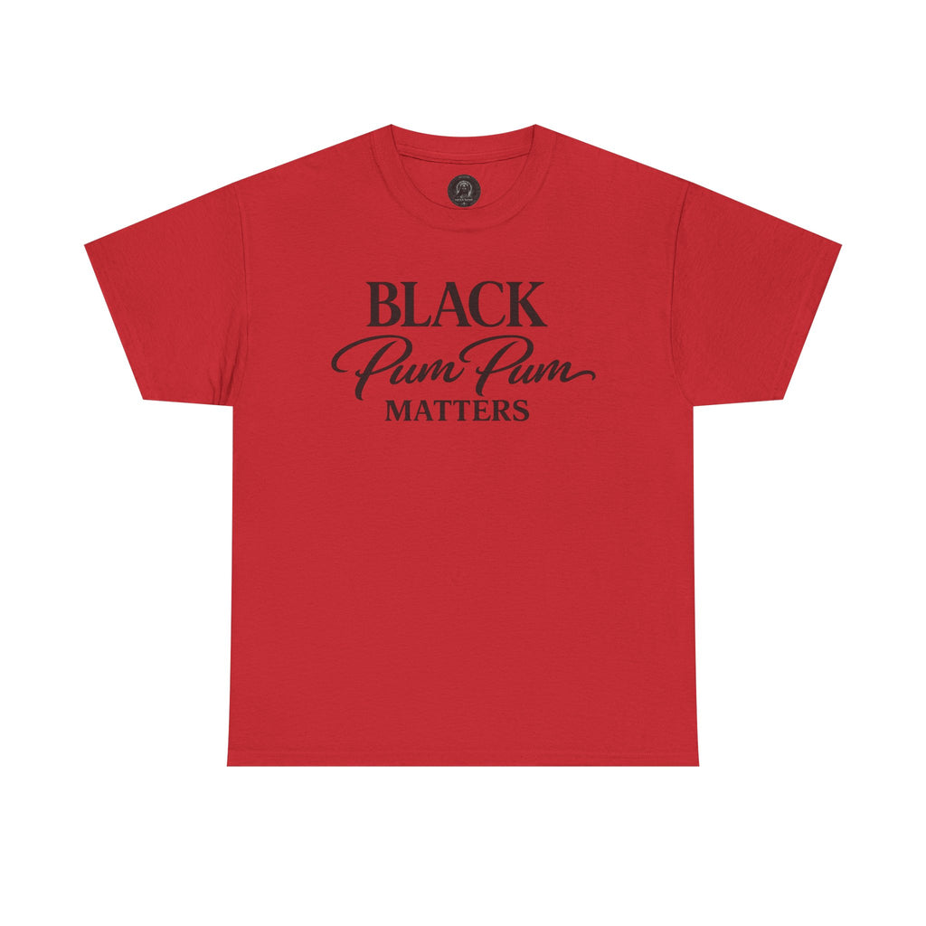 House of H/N Tee BLACK PUM PUM MATTERS