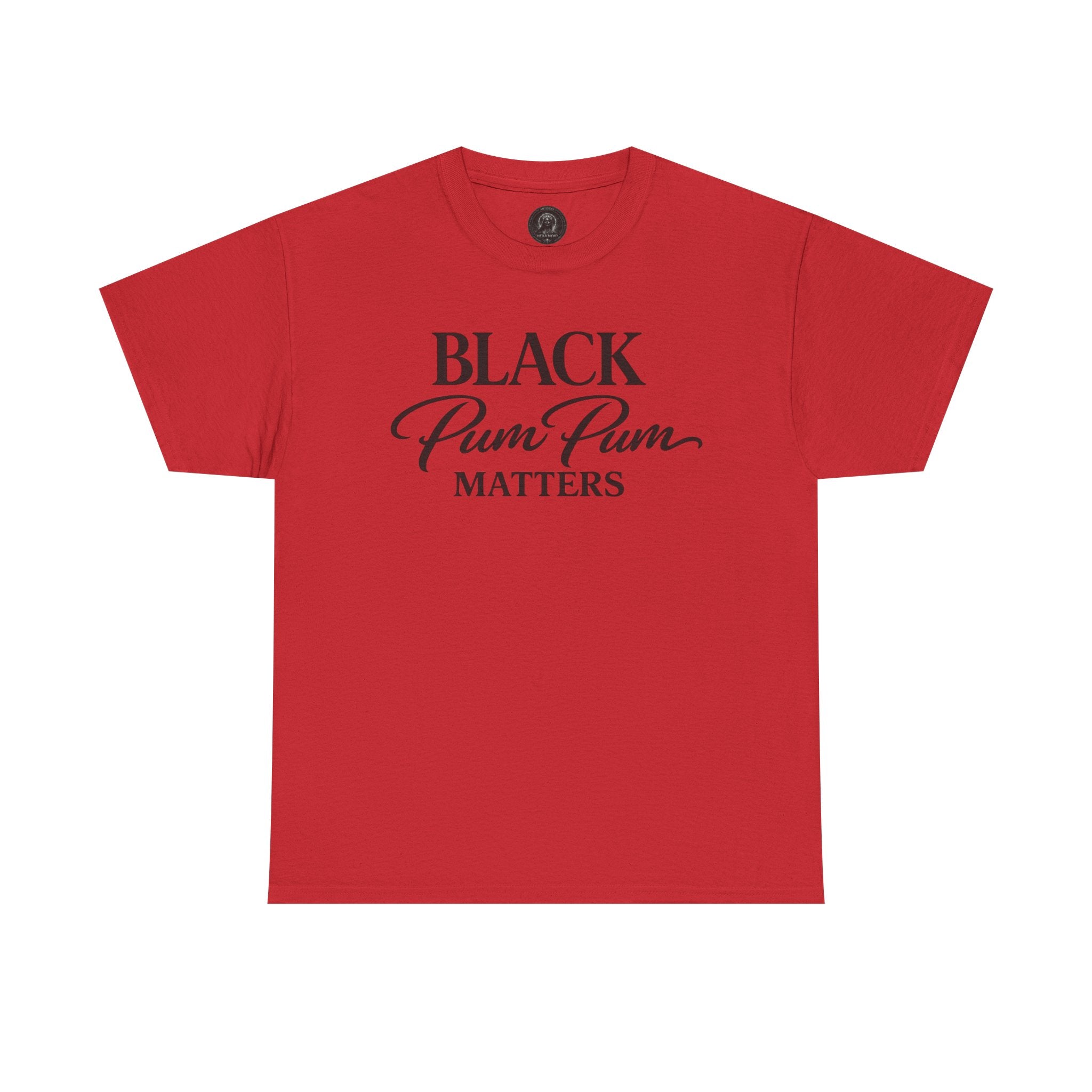 House of H/N Tee BLACK PUM PUM MATTERS