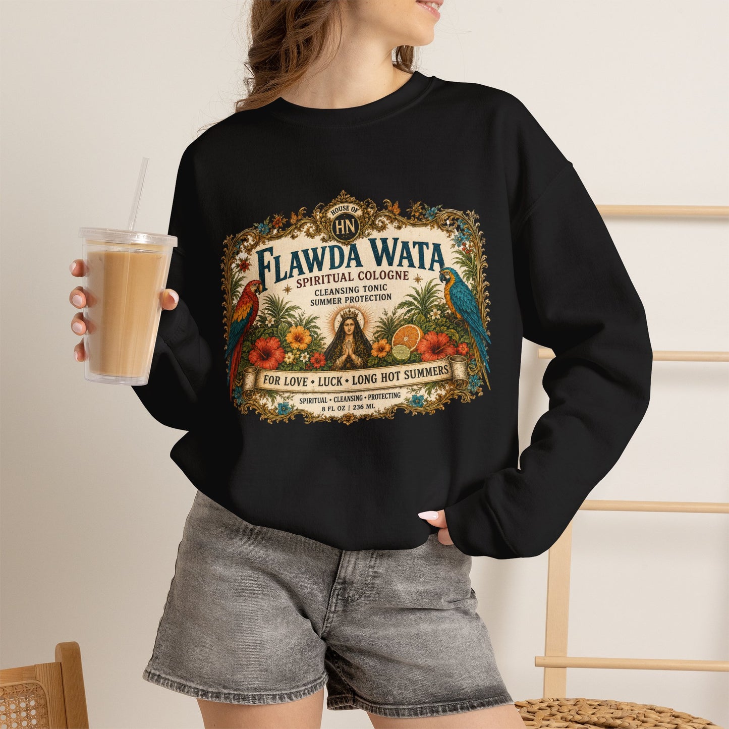 Hexa Noir Flawda Wata Summer Herbal Apothecary  Design