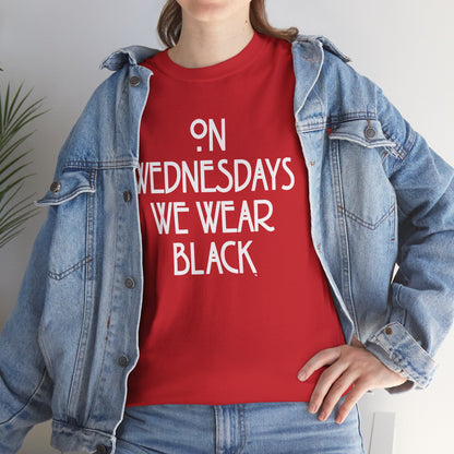 On Wednesdays We Wear Black T‑Shirt