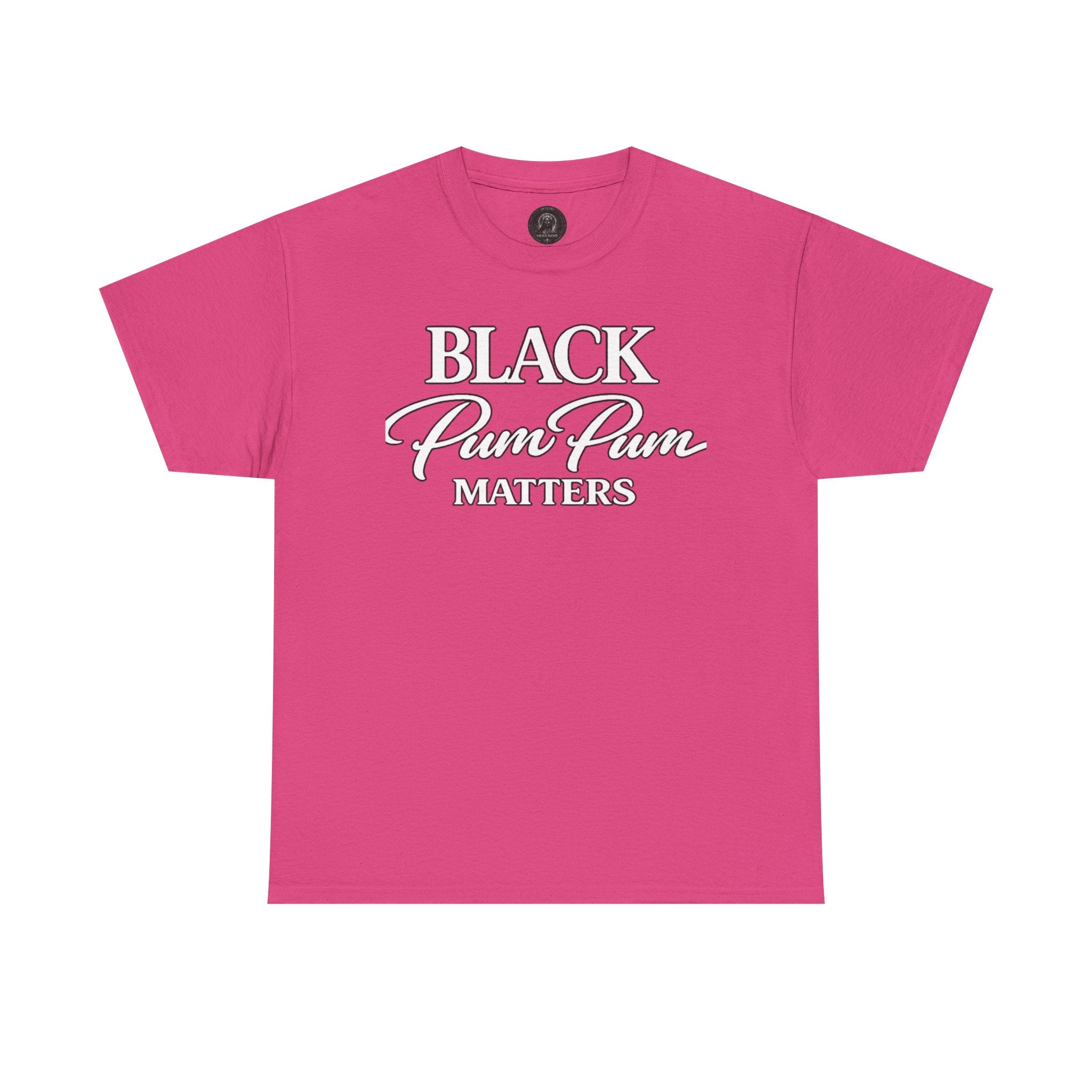 House of H/N Tee BLACK PUM PUM MATTERS
