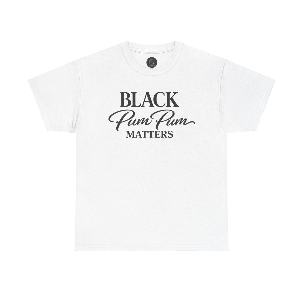 House of H/N Tee BLACK PUM PUM MATTERS