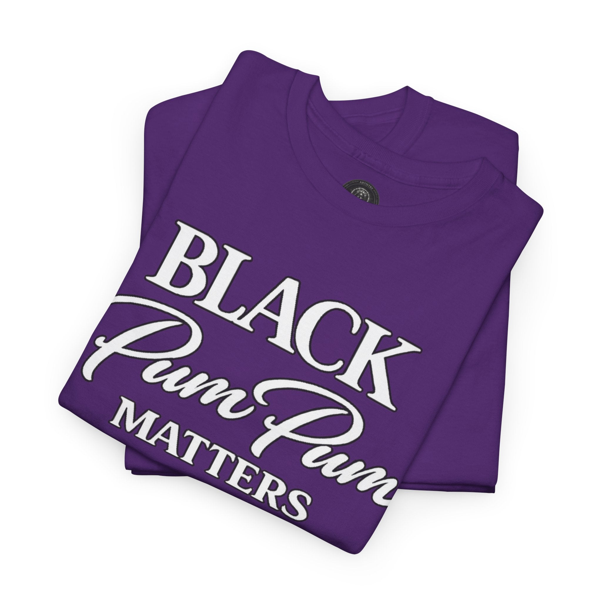 House of H/N Tee BLACK PUM PUM MATTERS