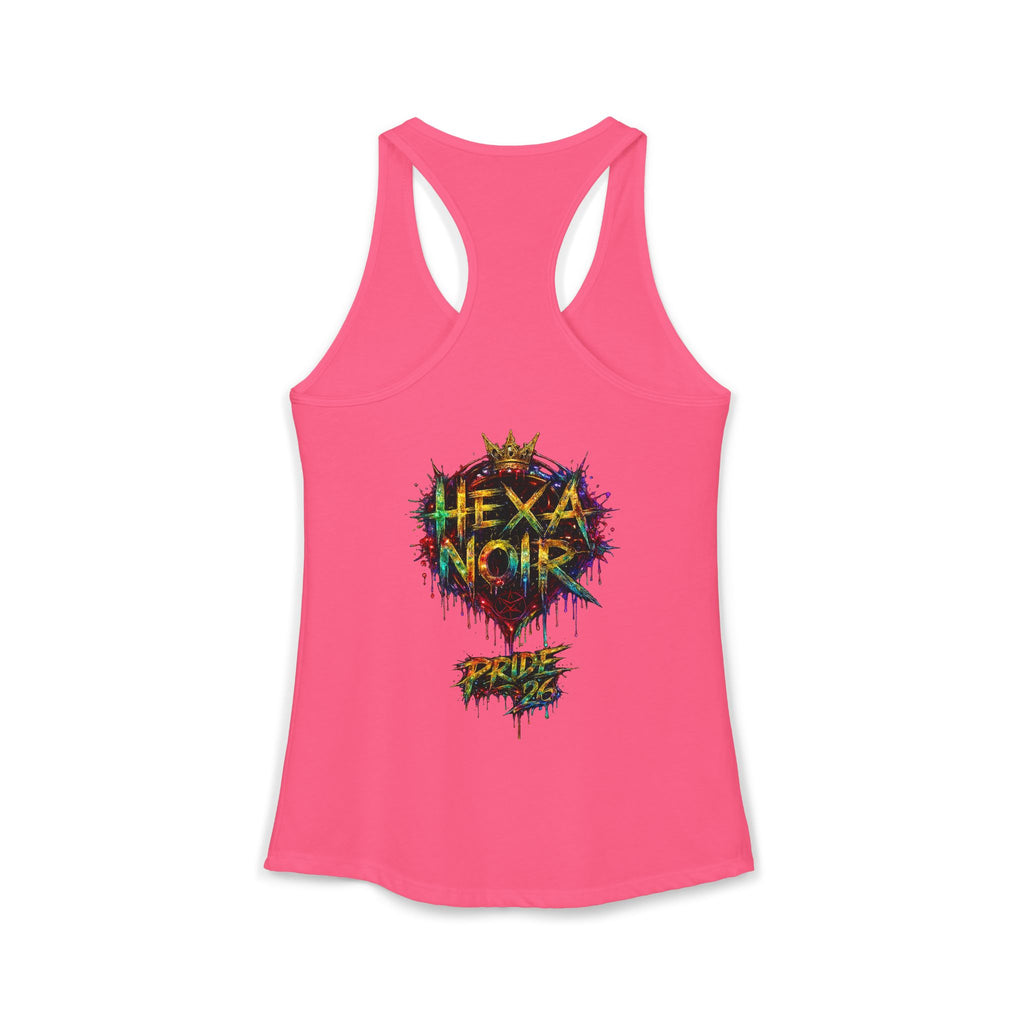 Kiss More Doms Pride Razorback Tank | Hexa Noir Pride '26
