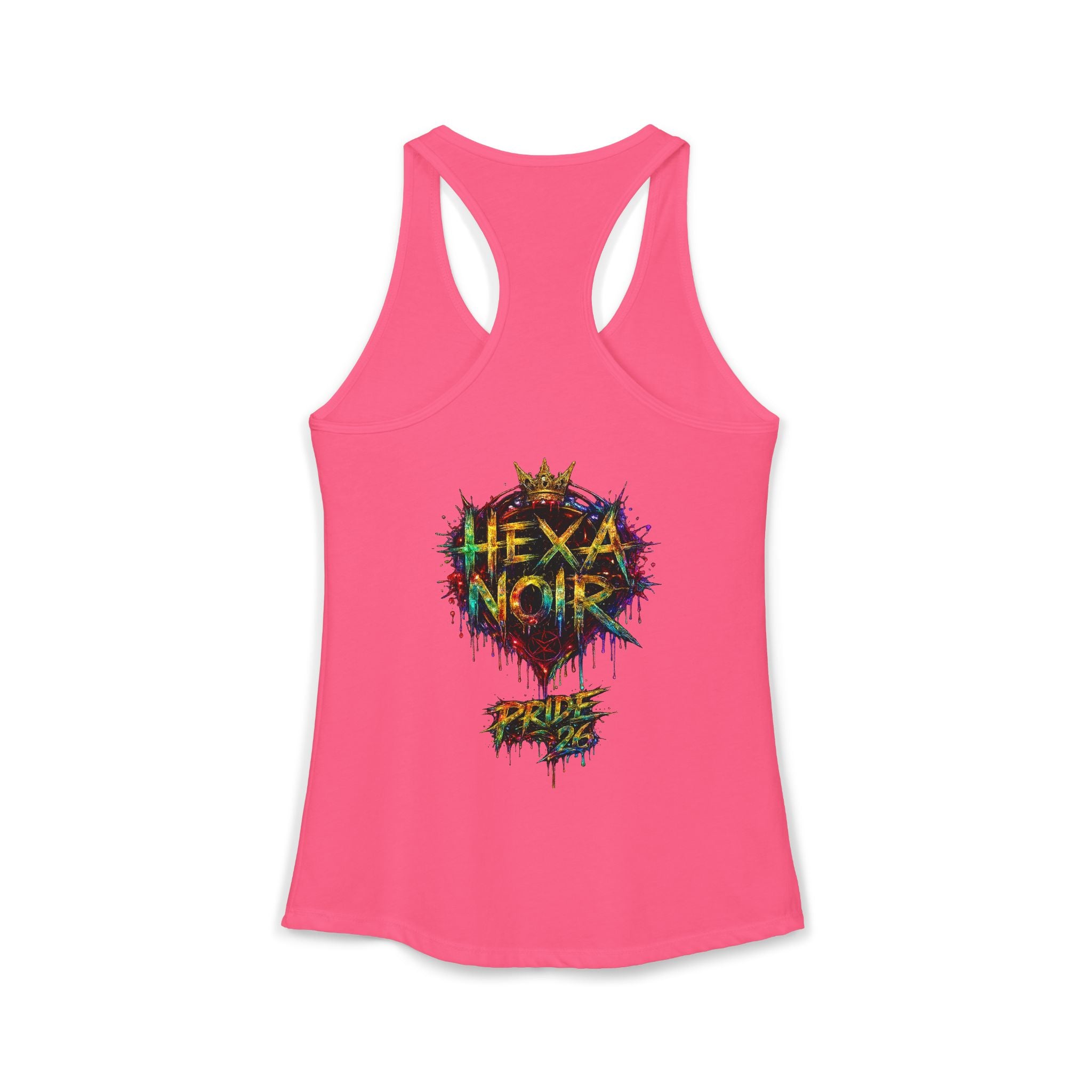 Kiss More Doms Pride Razorback Tank | Hexa Noir Pride '26