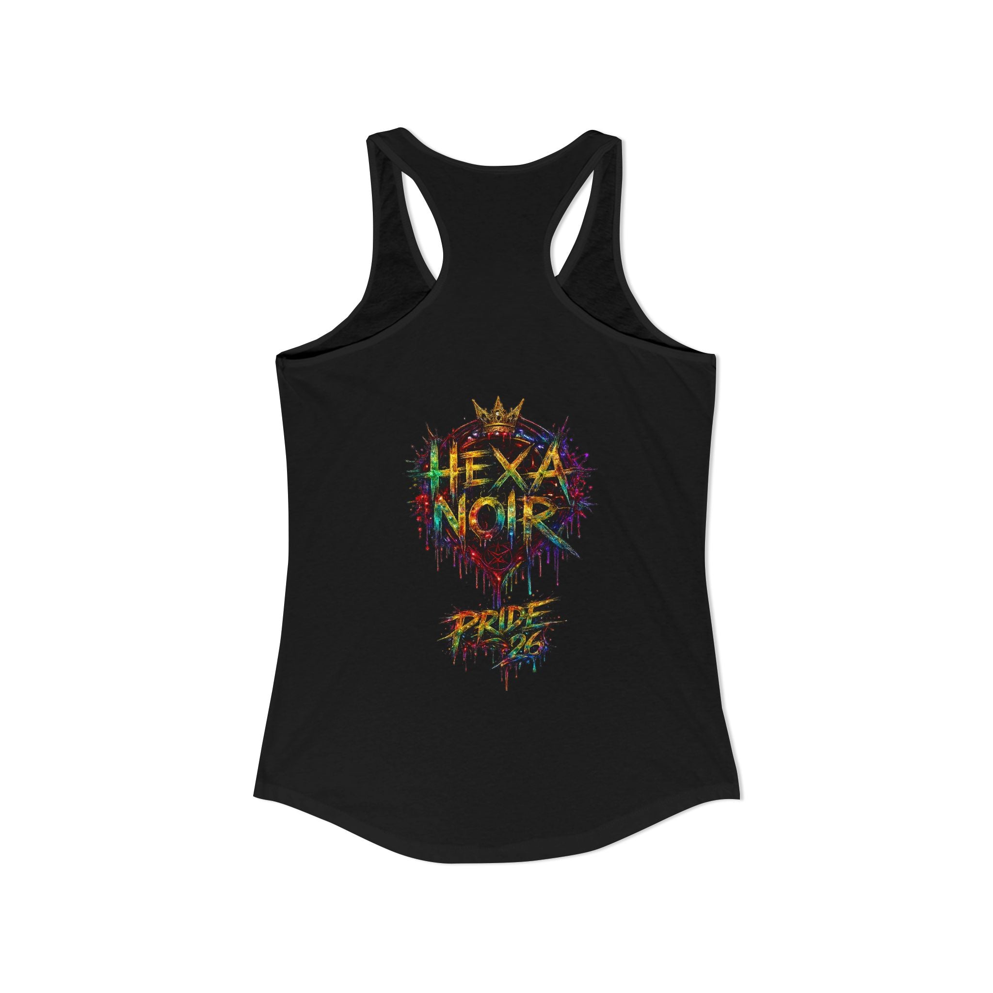 Kiss More Girls Pride Racerback Tank | Hexa Noir Pride '26 Collection