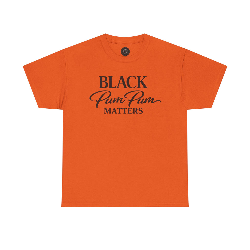 House of H/N Tee BLACK PUM PUM MATTERS