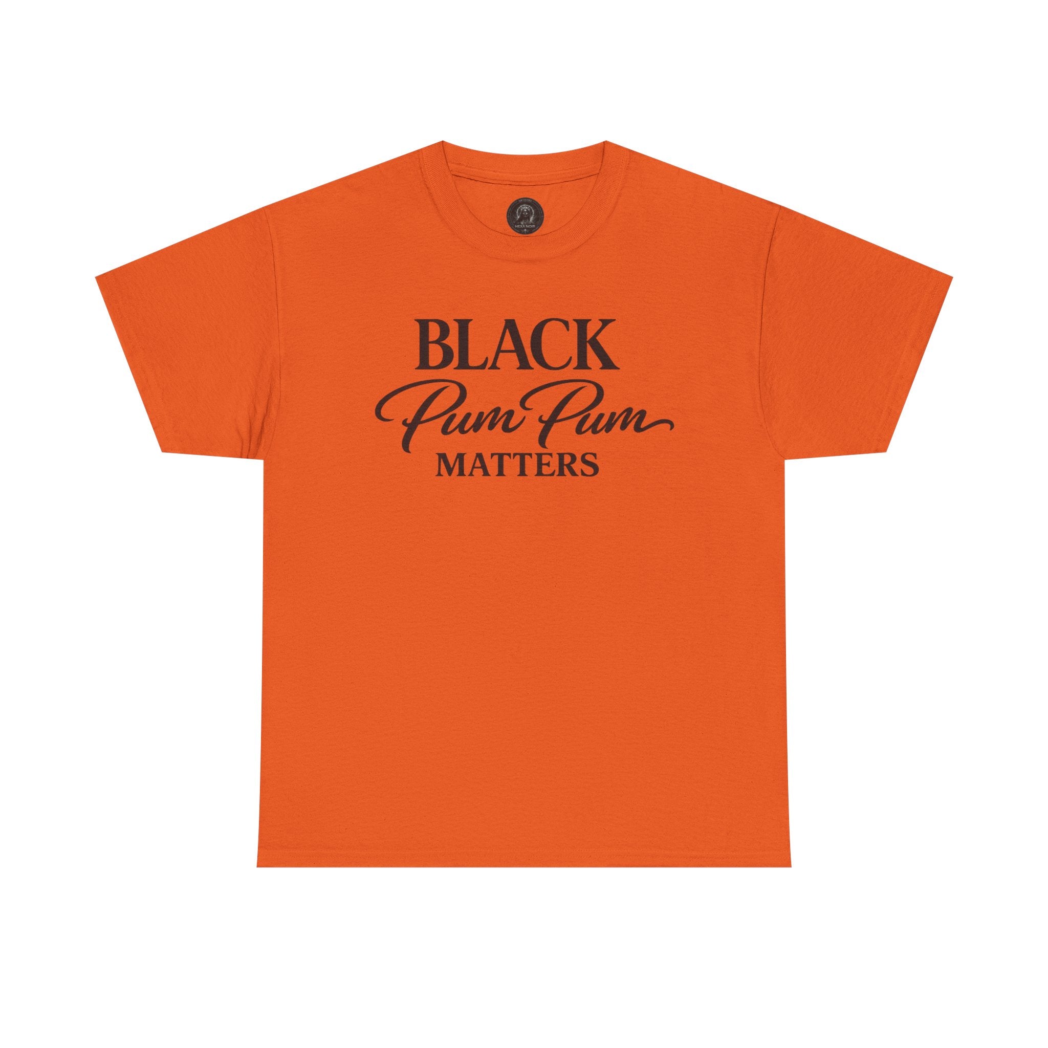 House of H/N Tee BLACK PUM PUM MATTERS