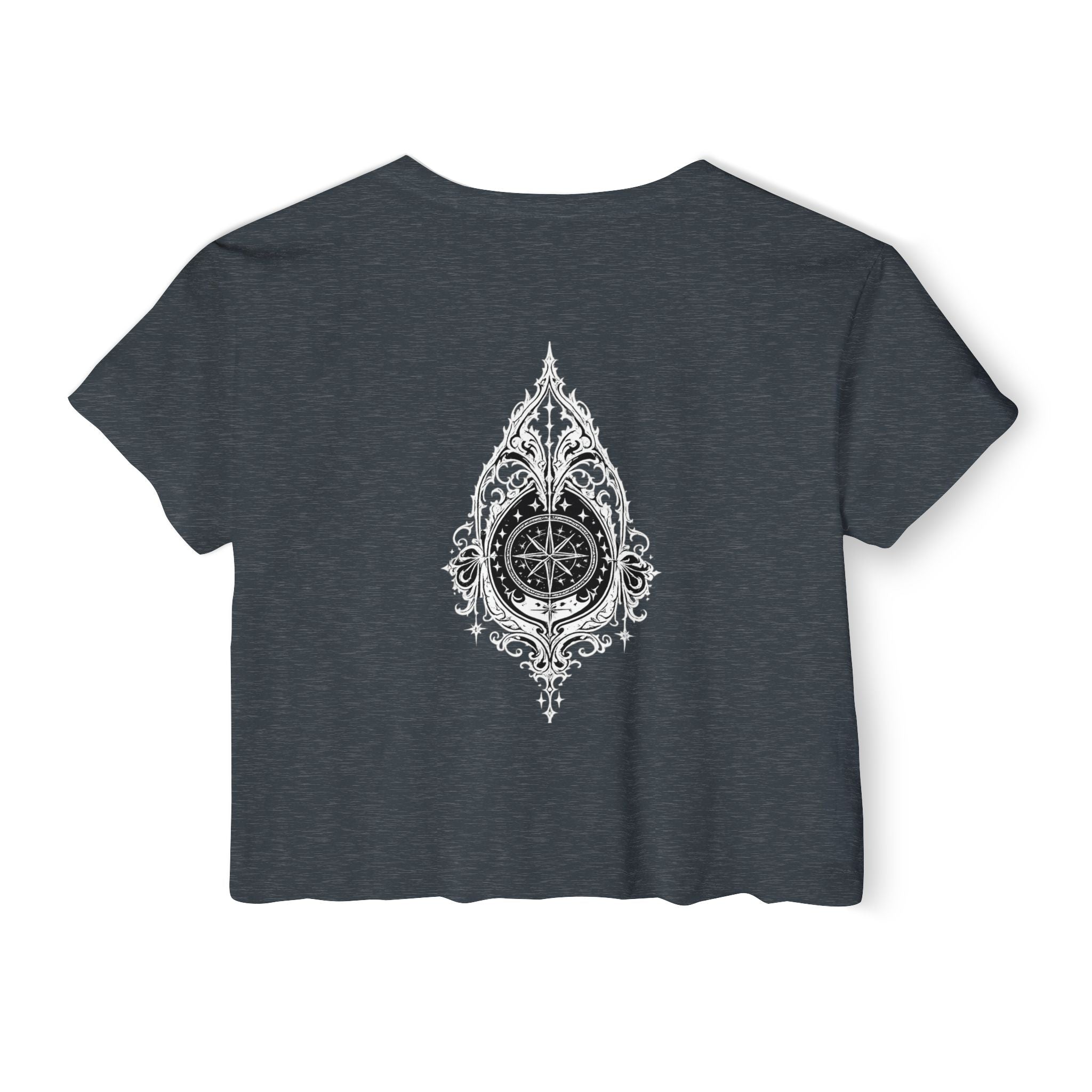 Corporate Dropout Crop Top — Gothic Festival Tee