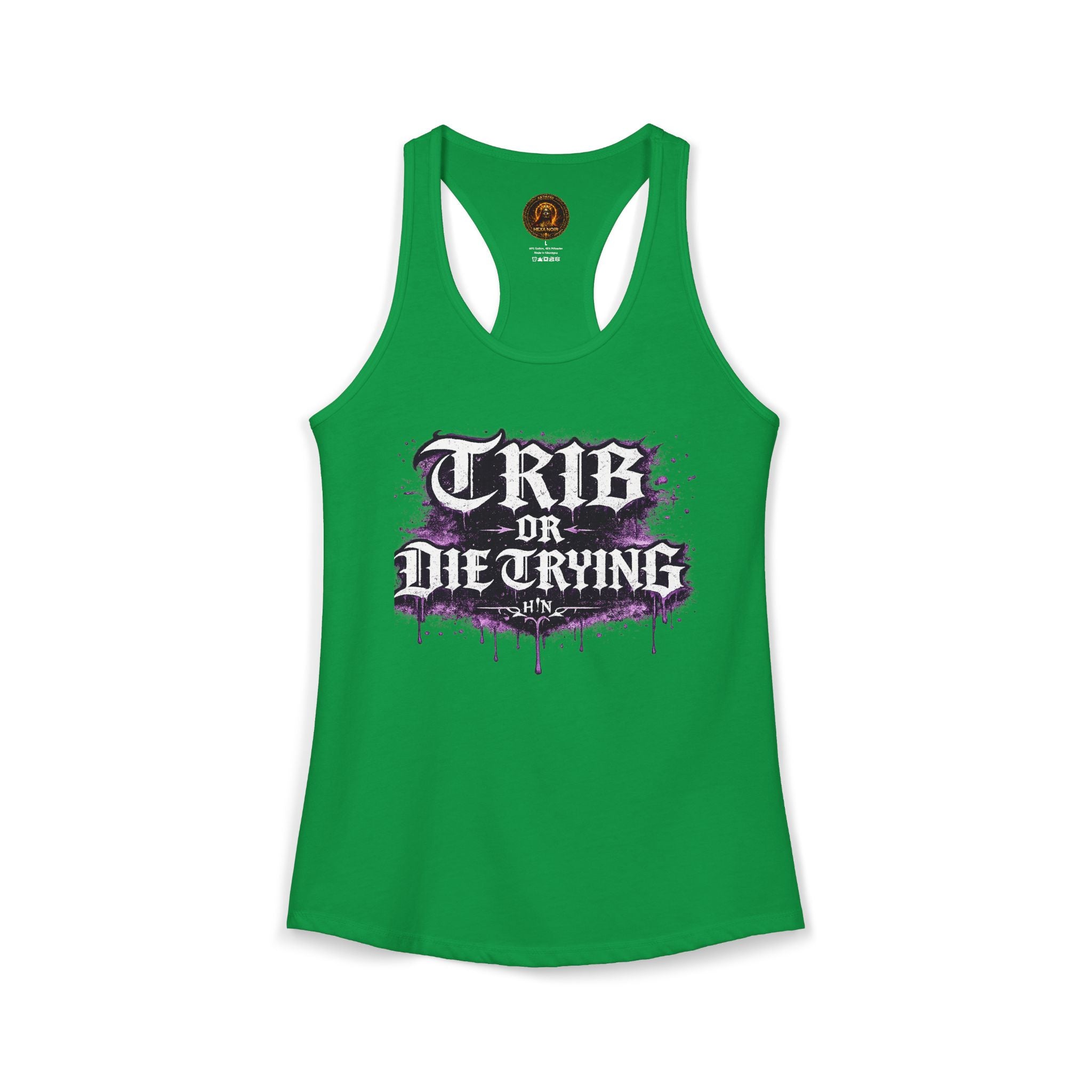 TRIB OR DIE TRYING | Queer Goth Pride Tank
