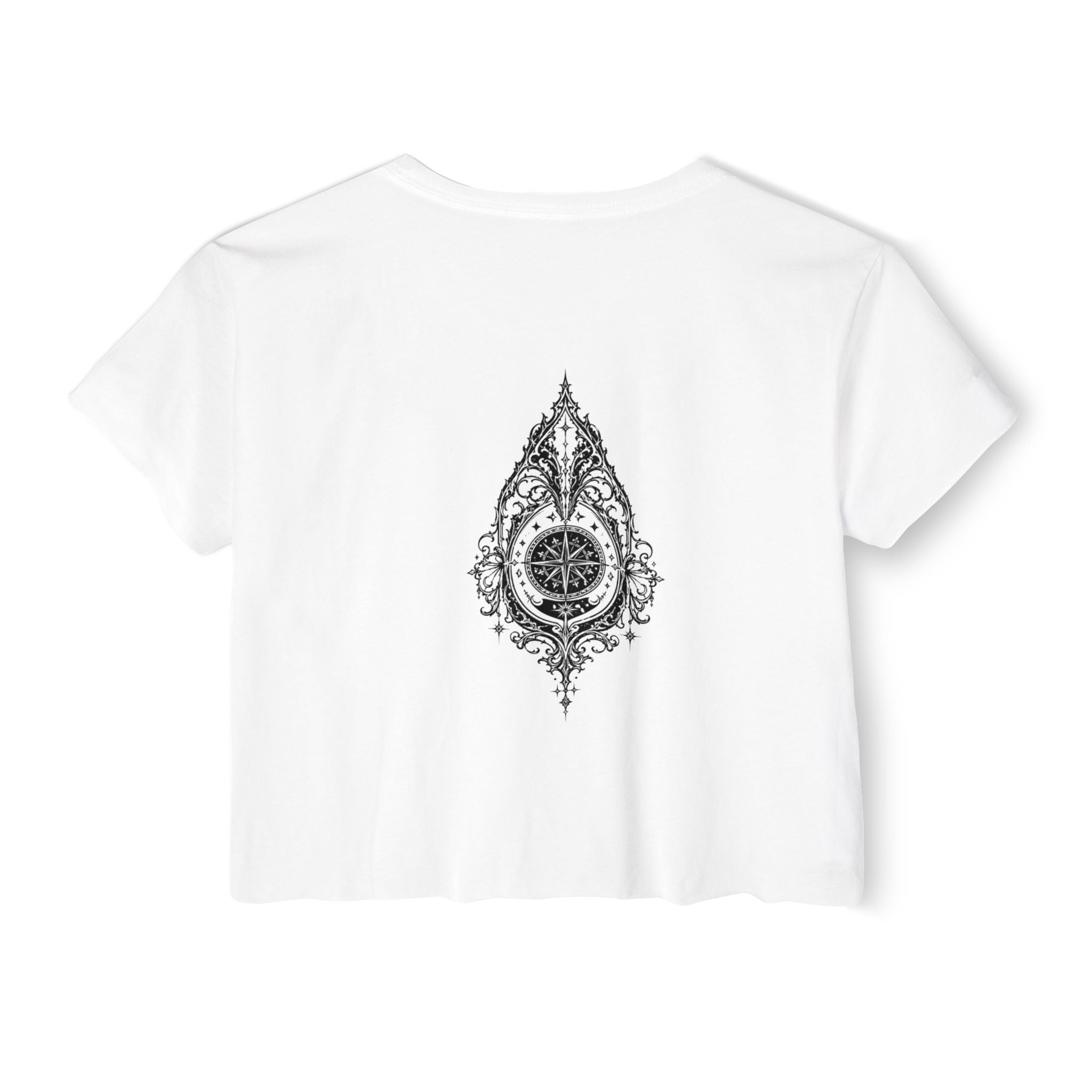 Corporate Dropout Crop Top — Gothic Festival Tee