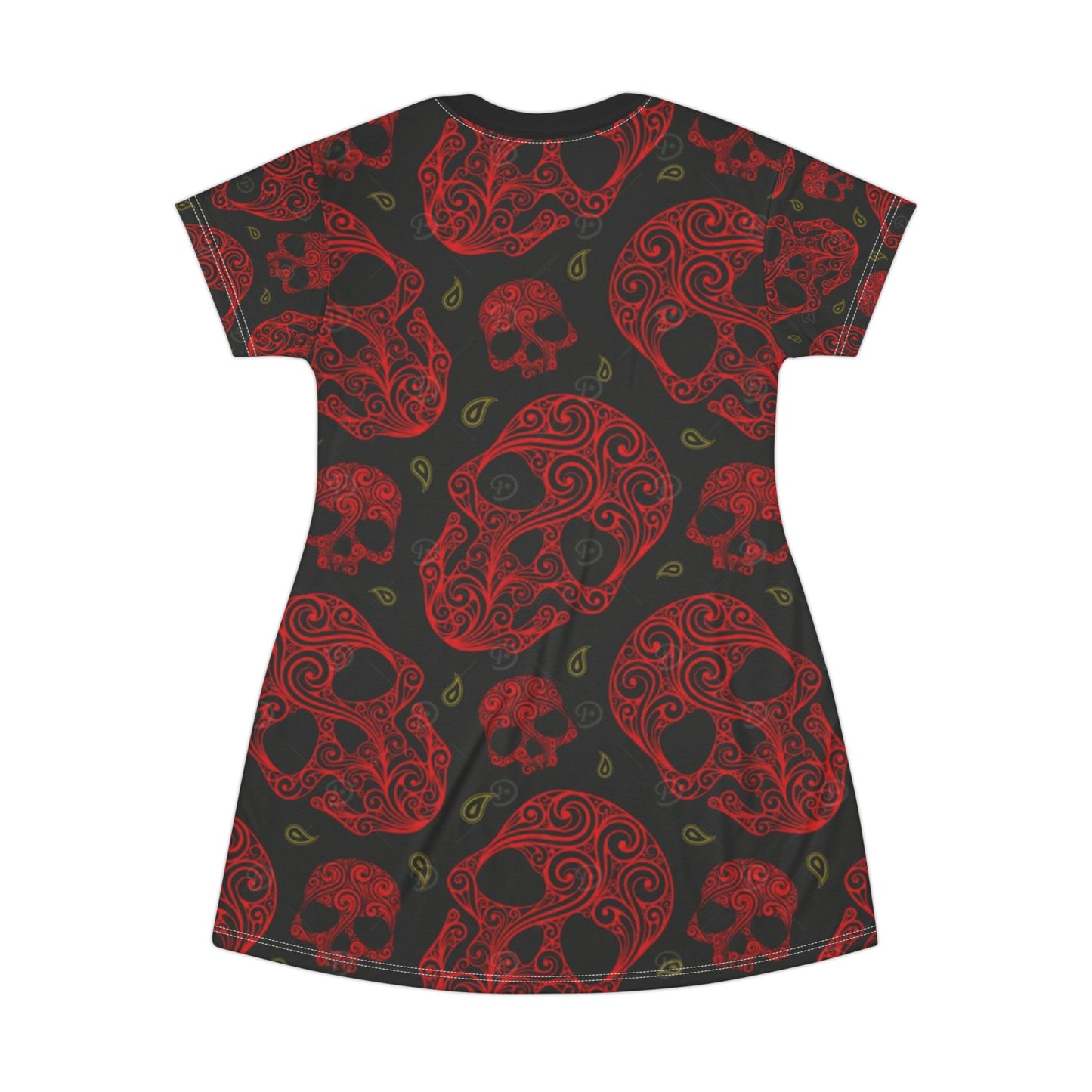 Blood Rose Skull Dress – Gothic Luxe Collection