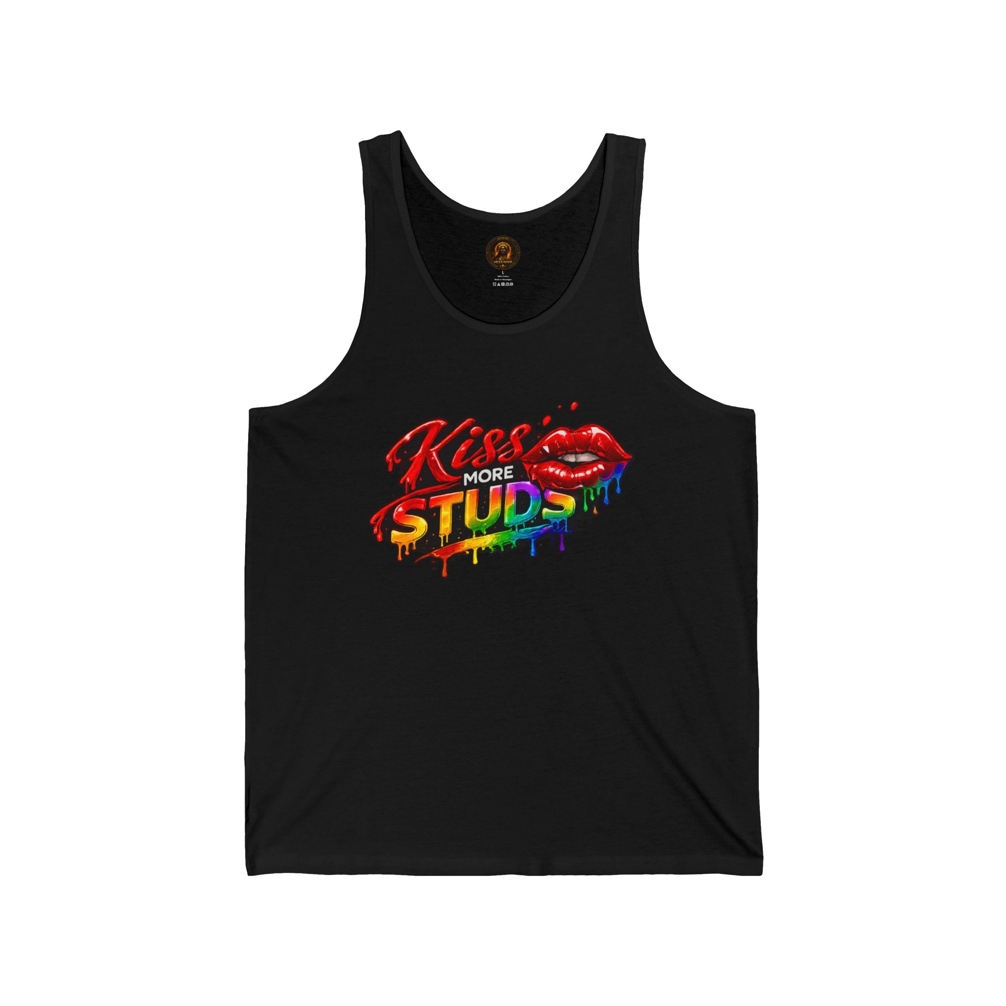 Kiss More Studs tank | Hexa Noir Pride '26