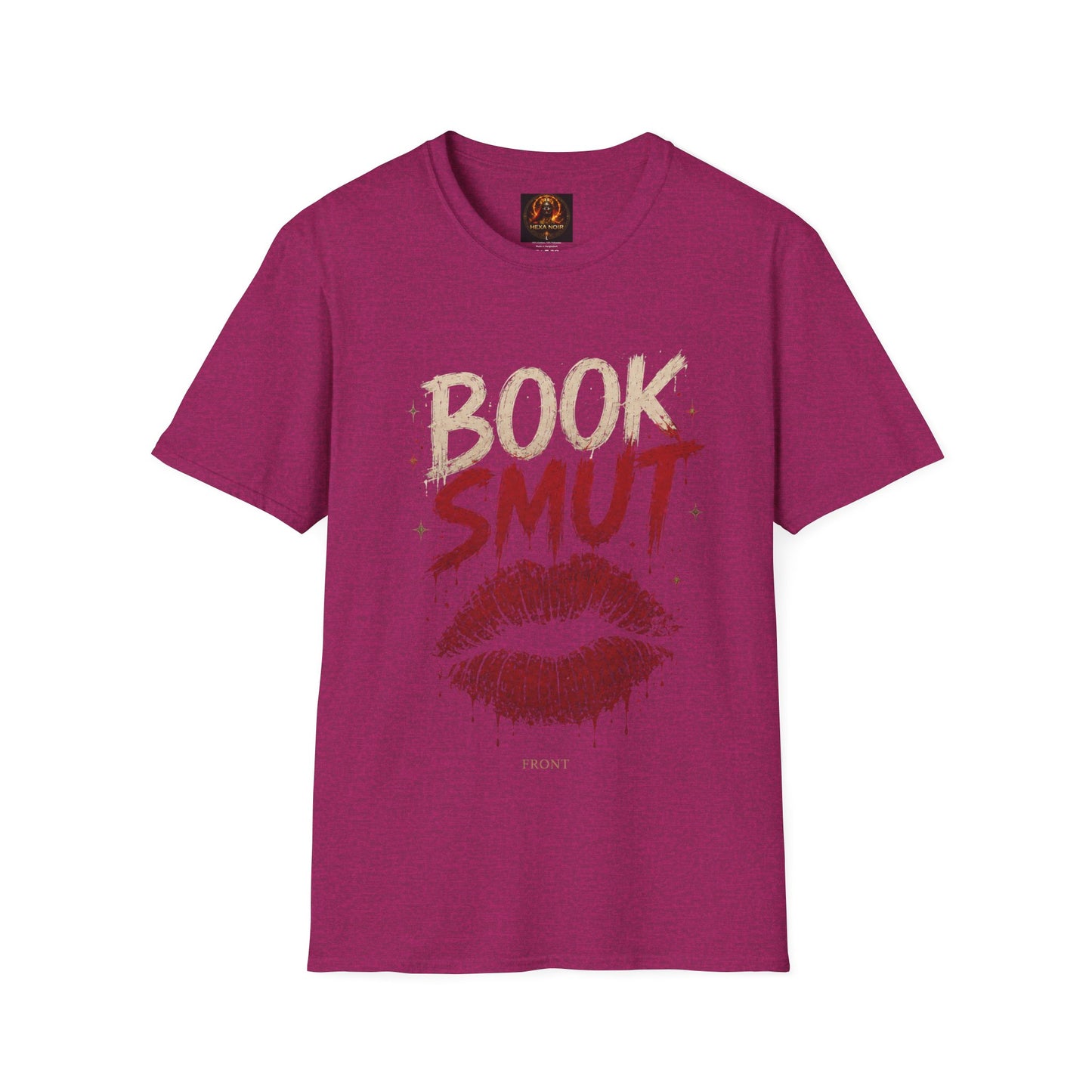 Book Smug  Lettering Tee  – Dark Romance Reader Aesthetic