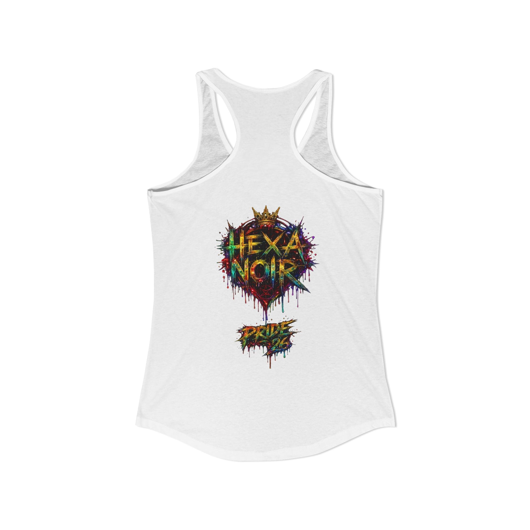 Kiss More Studs Racerback Tank  | Hexa Noir Pride '26