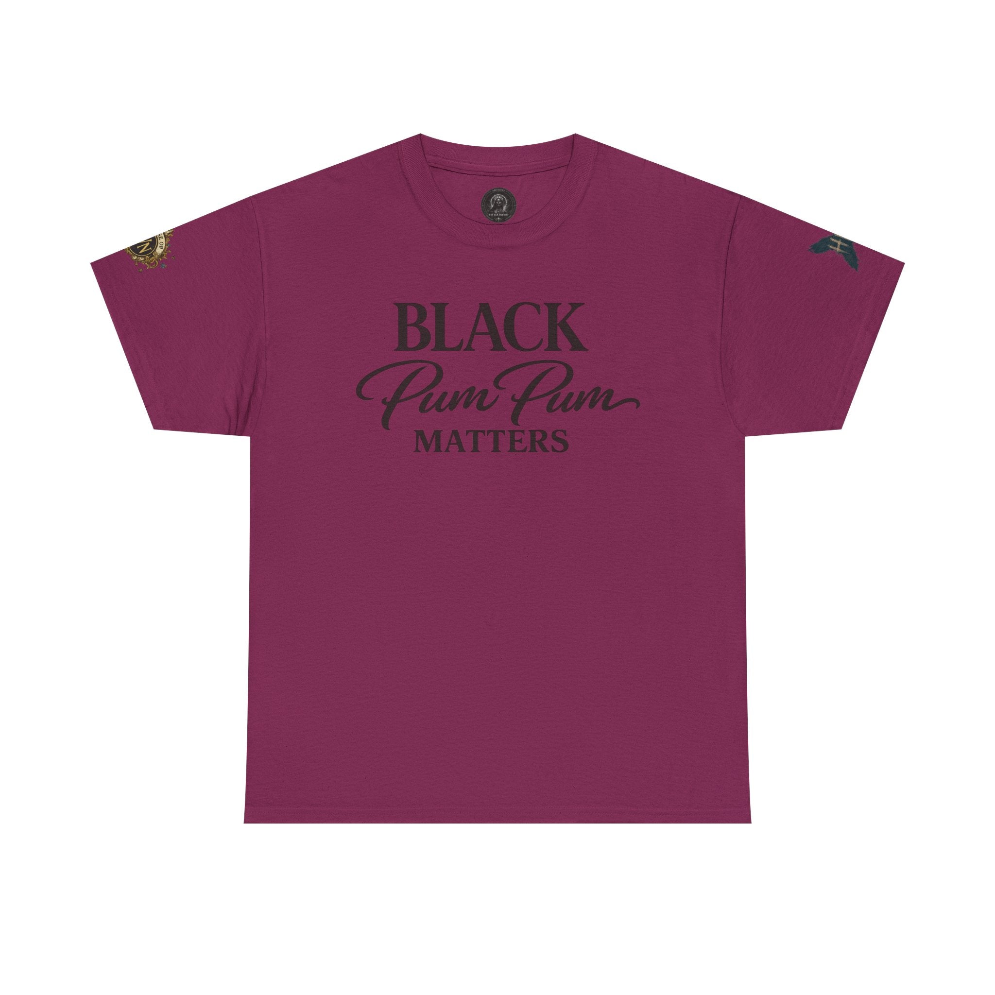 House of H/N Tee BLACK PUM PUM MATTERS