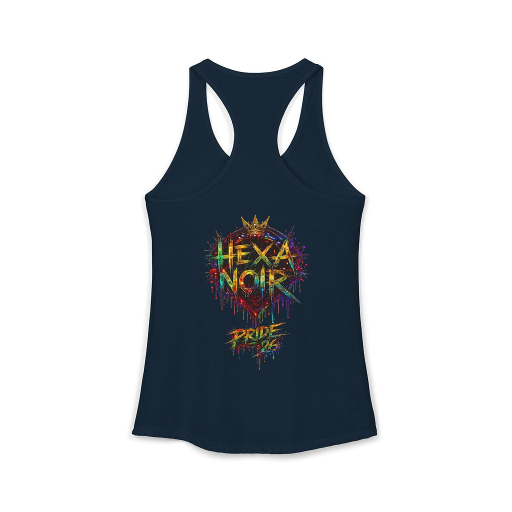 Kiss More Doms Pride Razorback Tank | Hexa Noir Pride '26