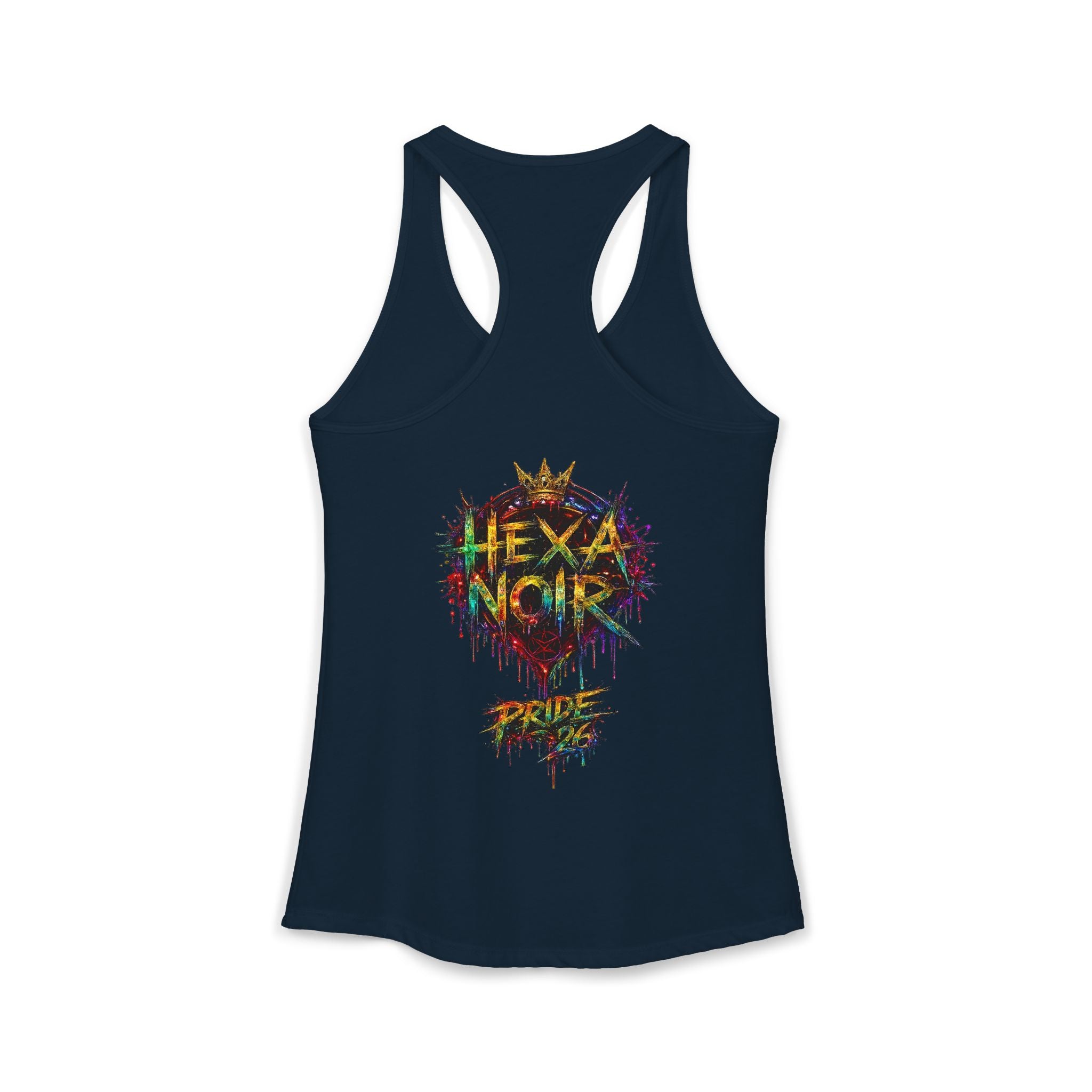Kiss More Doms Pride Razorback Tank | Hexa Noir Pride '26