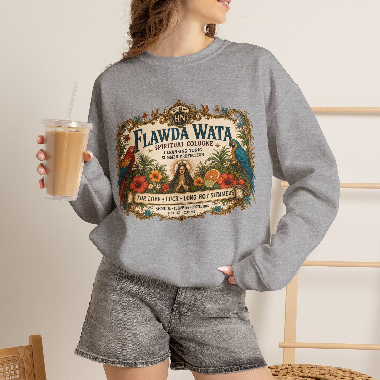 Hexa Noir Flawda Wata Summer Herbal Apothecary  Design