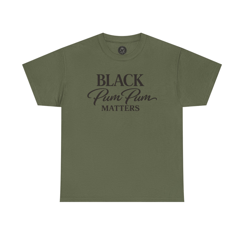 House of H/N Tee BLACK PUM PUM MATTERS