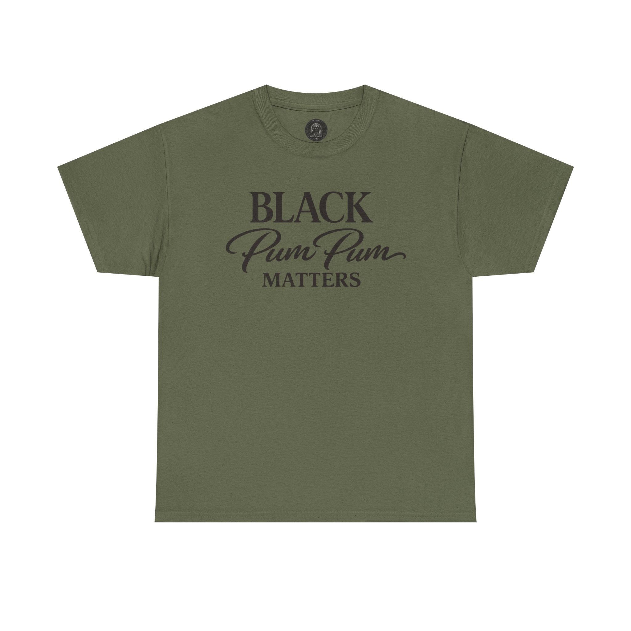 House of H/N Tee BLACK PUM PUM MATTERS