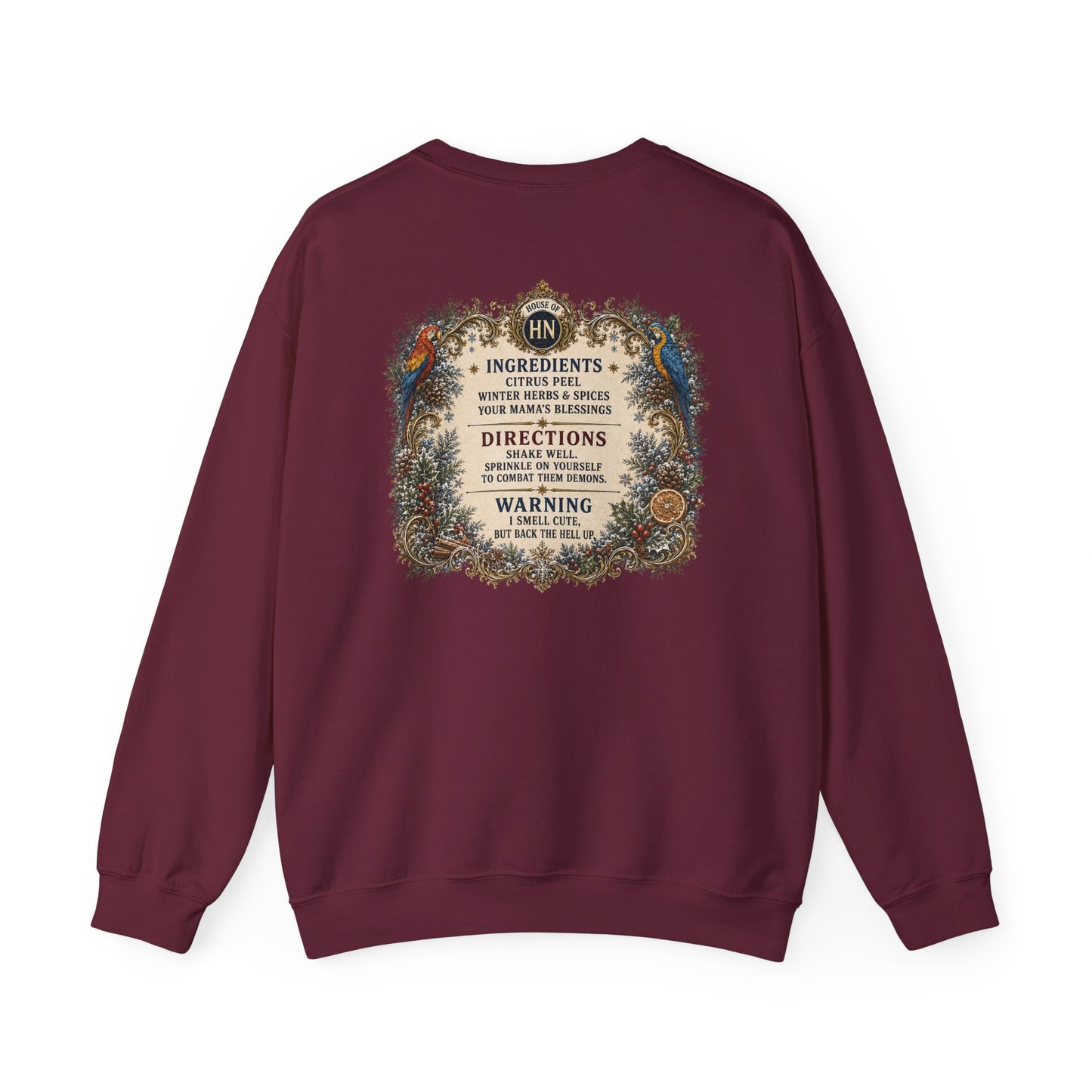 Hexa Noir Flawda Wata Winter Herbal Apothecary Design