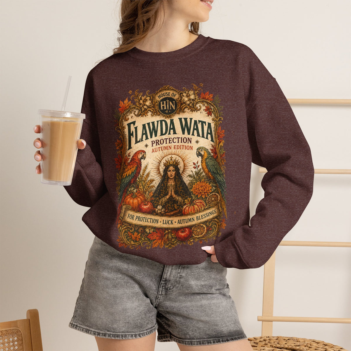 Hexa Noir Flawda Wata Fall Herbal Apothecary  Design