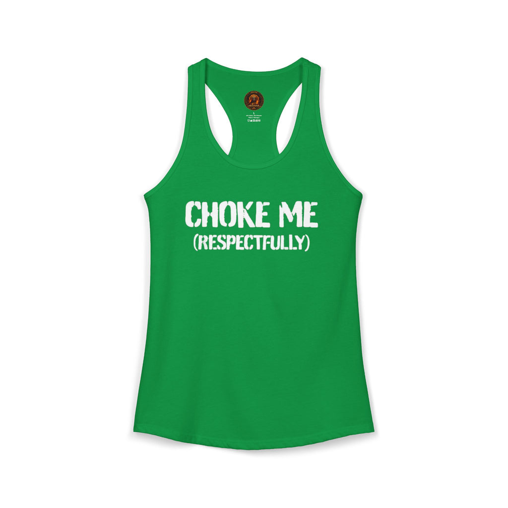 HΞXA Racerback Tank – White