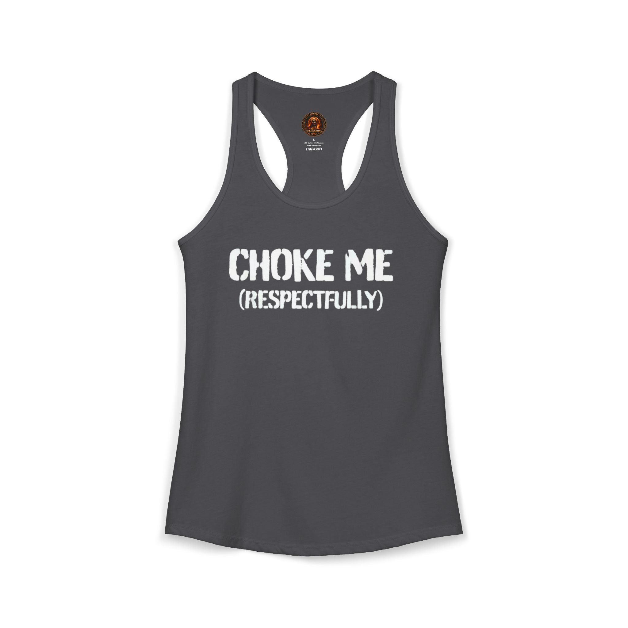 HΞXA Racerback Tank – White