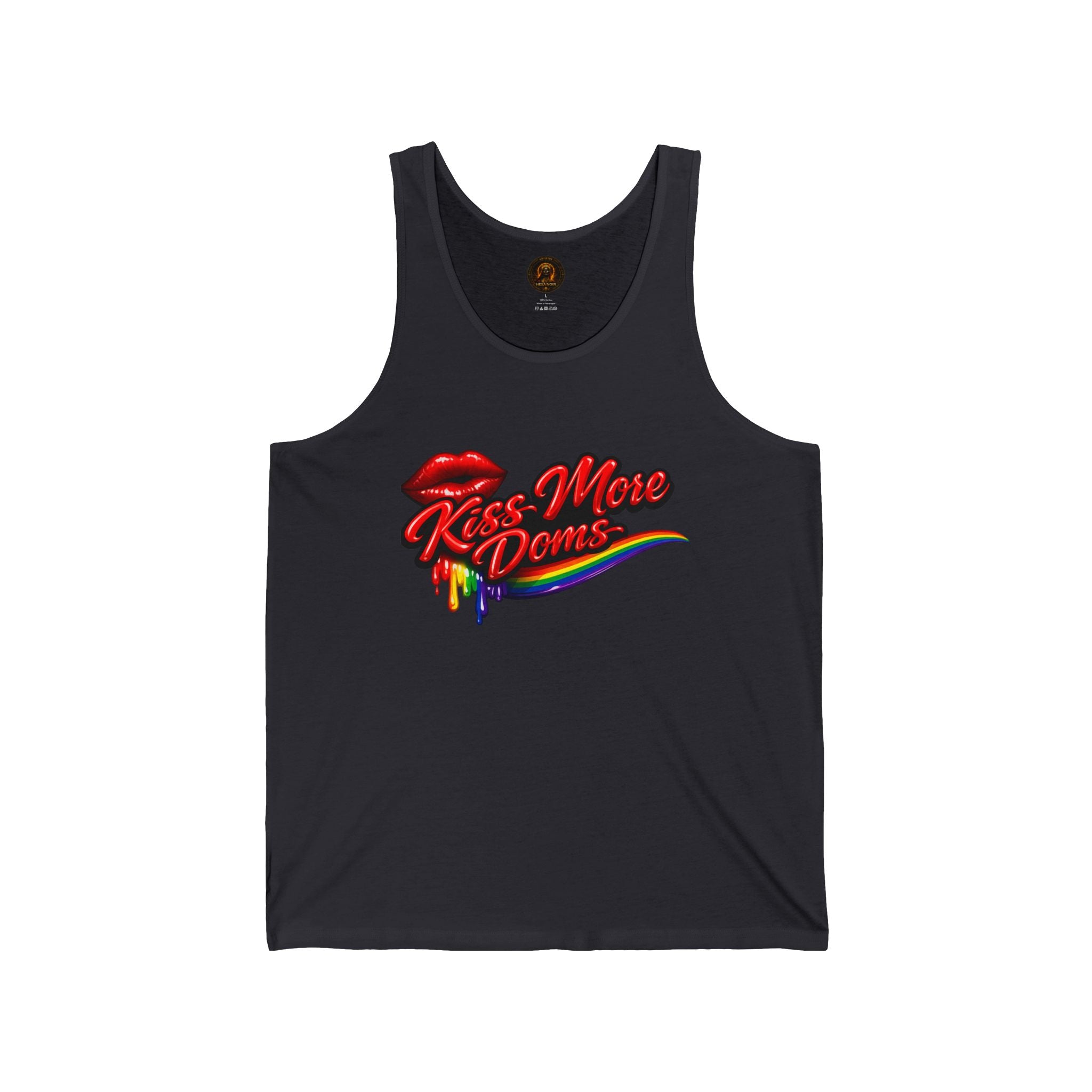 Kiss More Doms Pride Tank | Hexa Noir Pride '26