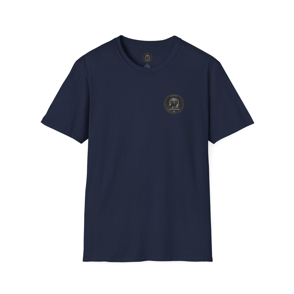 Compass Rose Vintage Nautical Back Print Unisex Graphic Tee