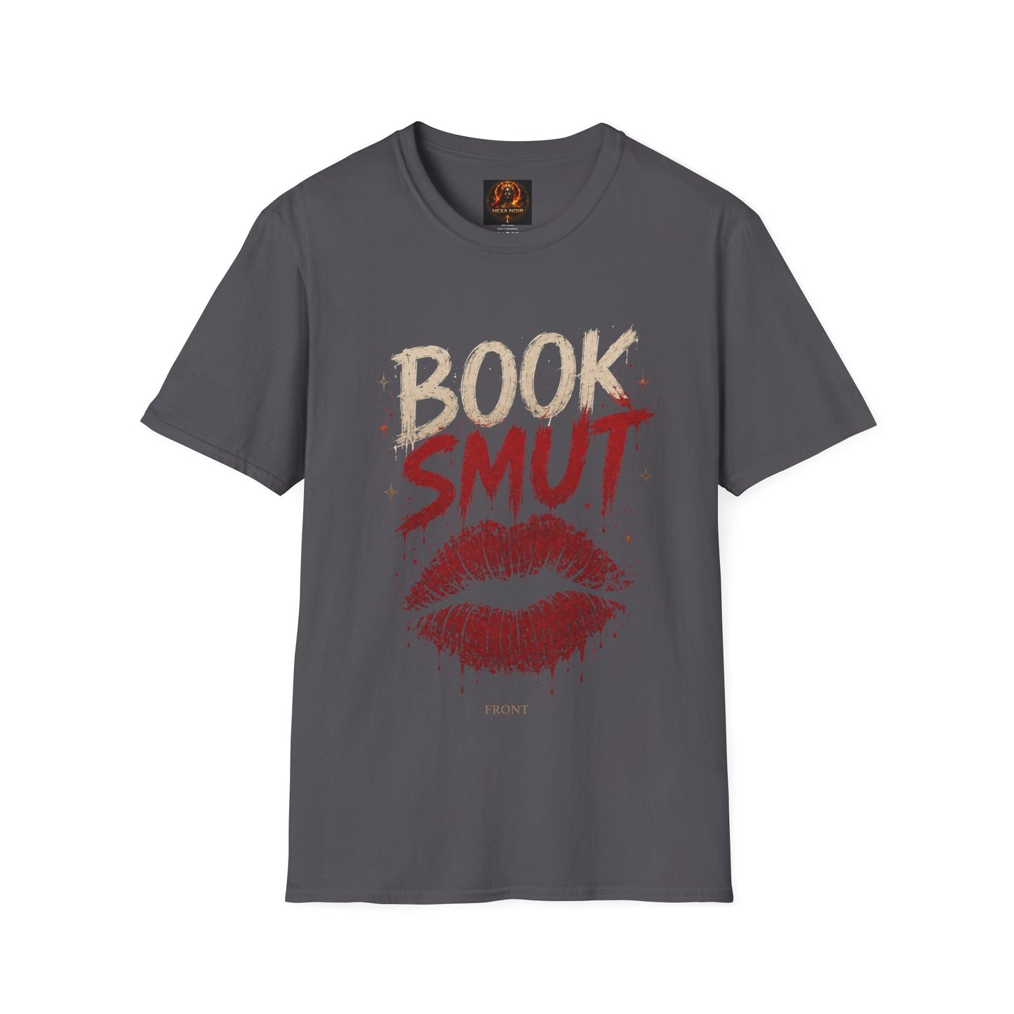 Book Smug  Lettering Tee  – Dark Romance Reader Aesthetic