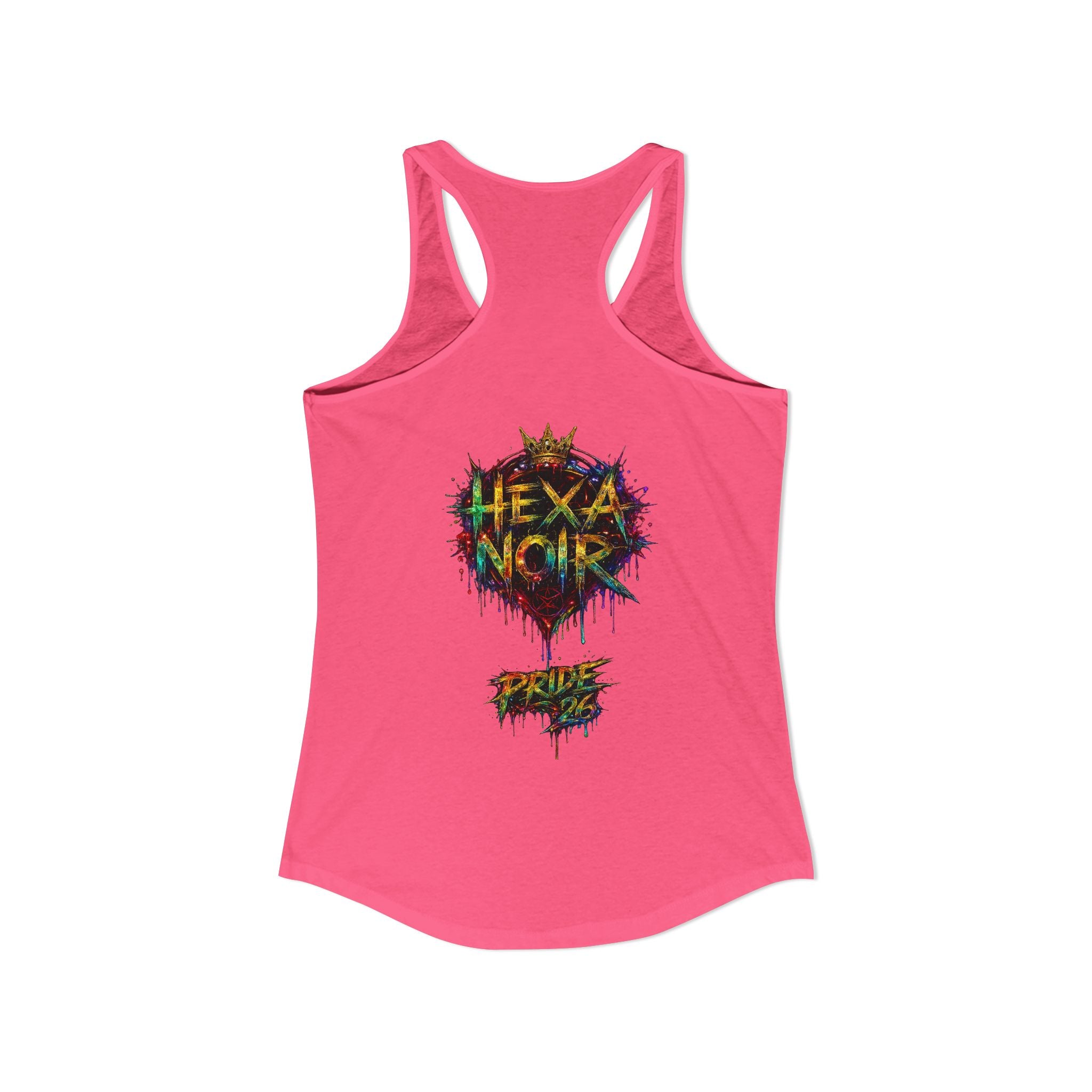 Kiss More Studs Racerback Tank  | Hexa Noir Pride '26