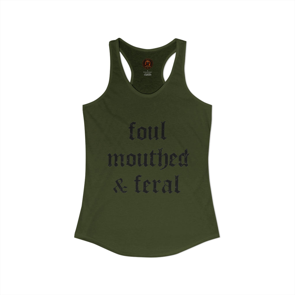 Noir Racerback Tank