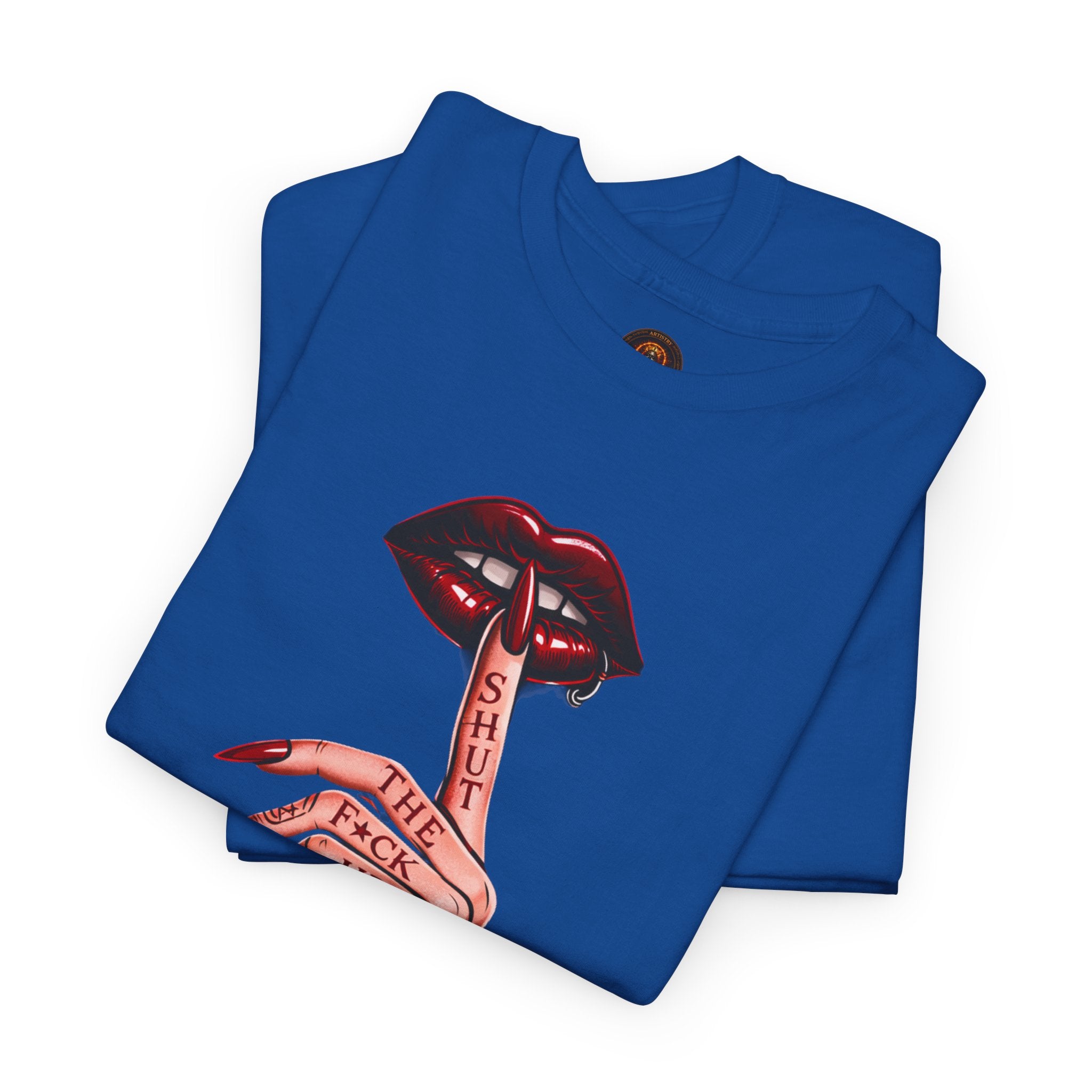 SILENCE. Unisex Statement Graphic Tee — Minimalist Dark Aesthetic