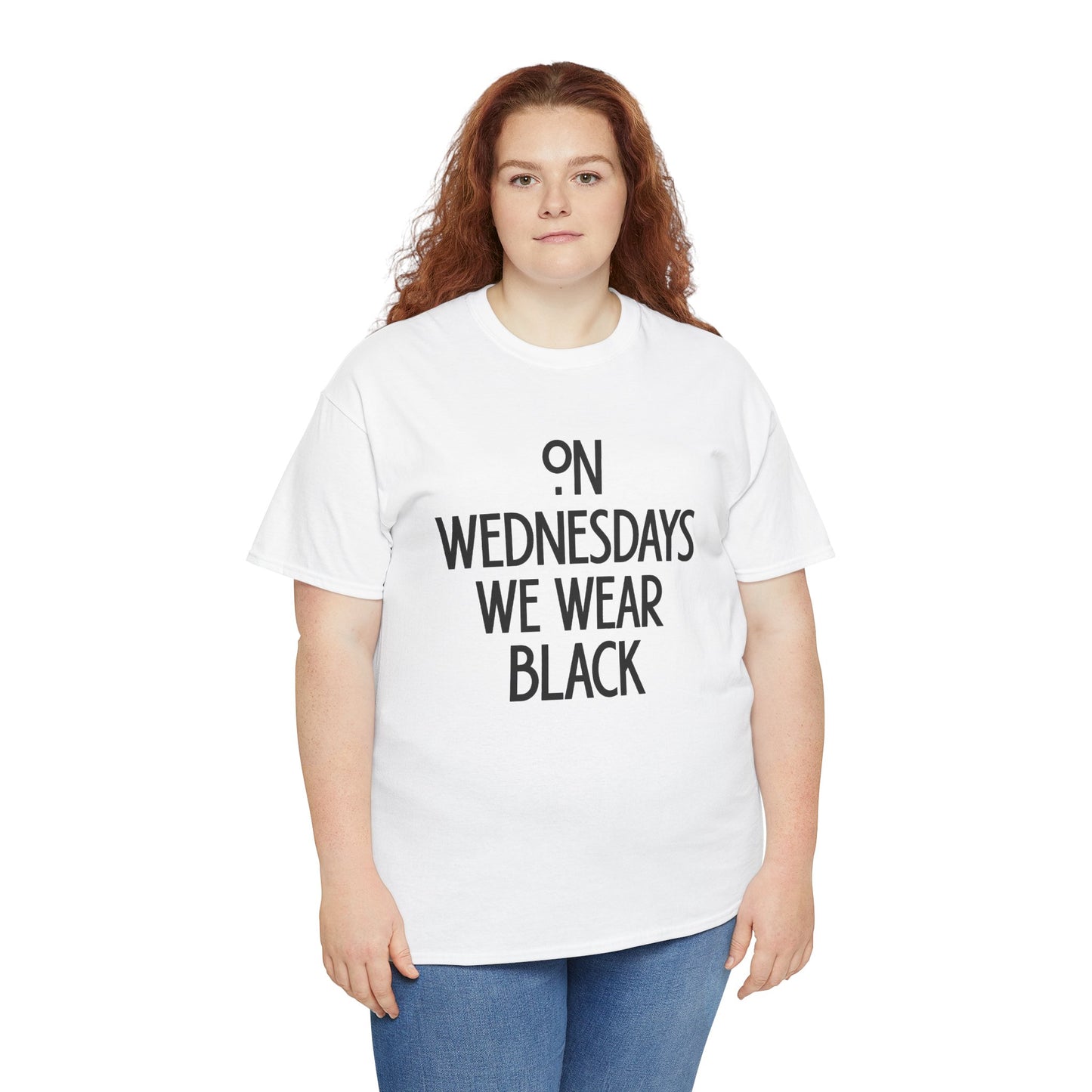 On Wednesdays We Wear Black T‑Shirt