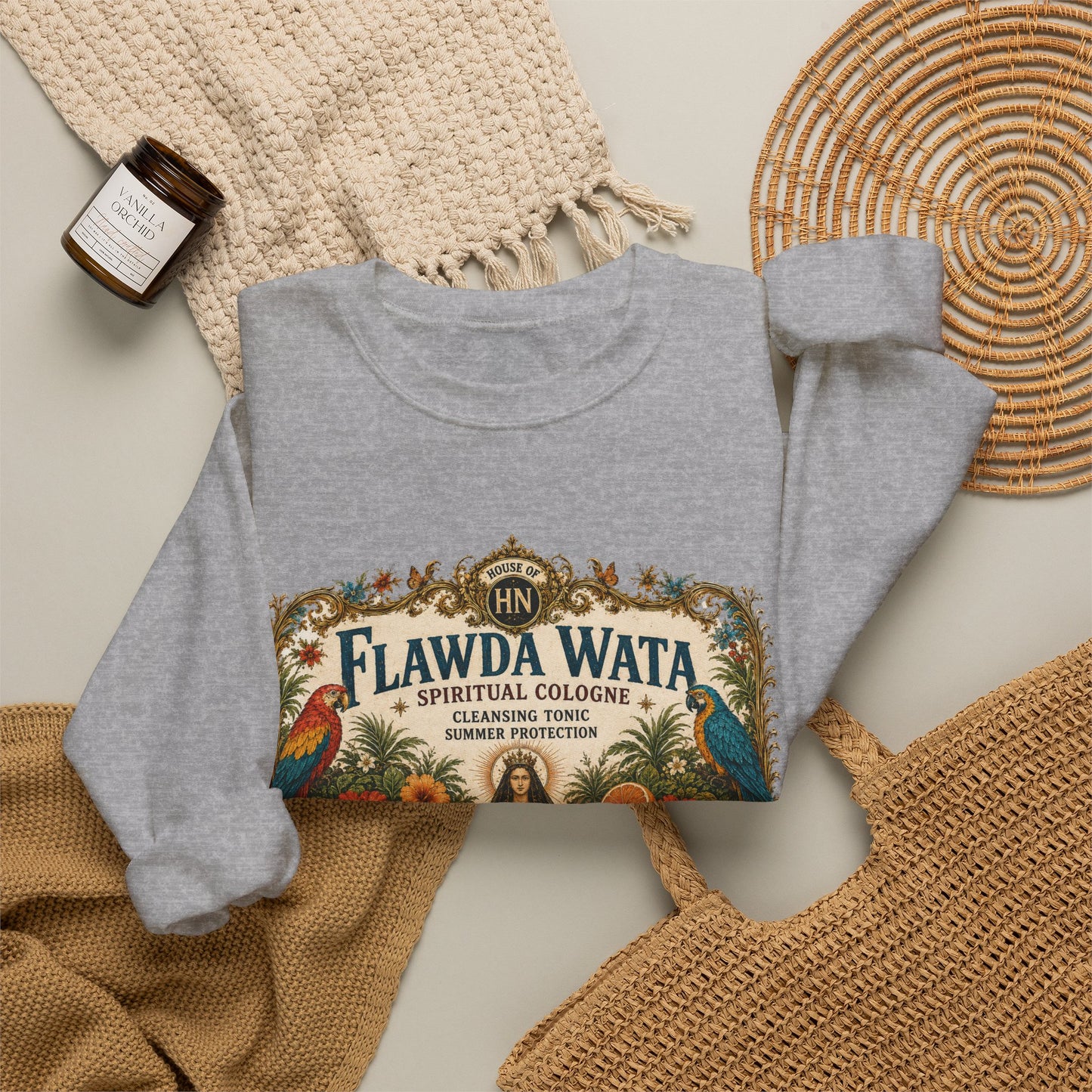 Hexa Noir Flawda Wata Summer Herbal Apothecary  Design